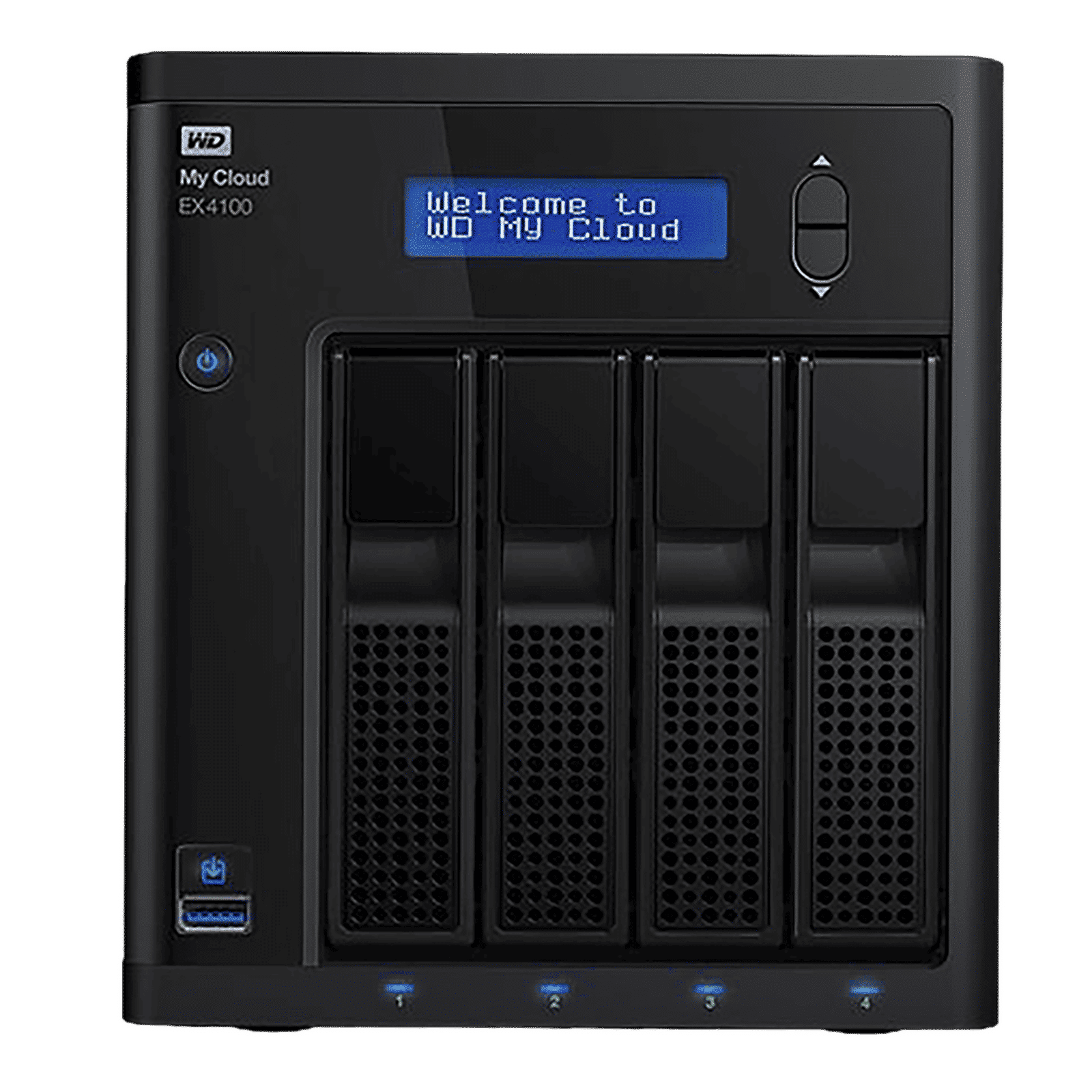 Western Digital My Cloud Diskless USB 1.1 Network Attached Storage (JBOD Easy Set Up, WDBWZE0000NBK-BESN, Black)_1