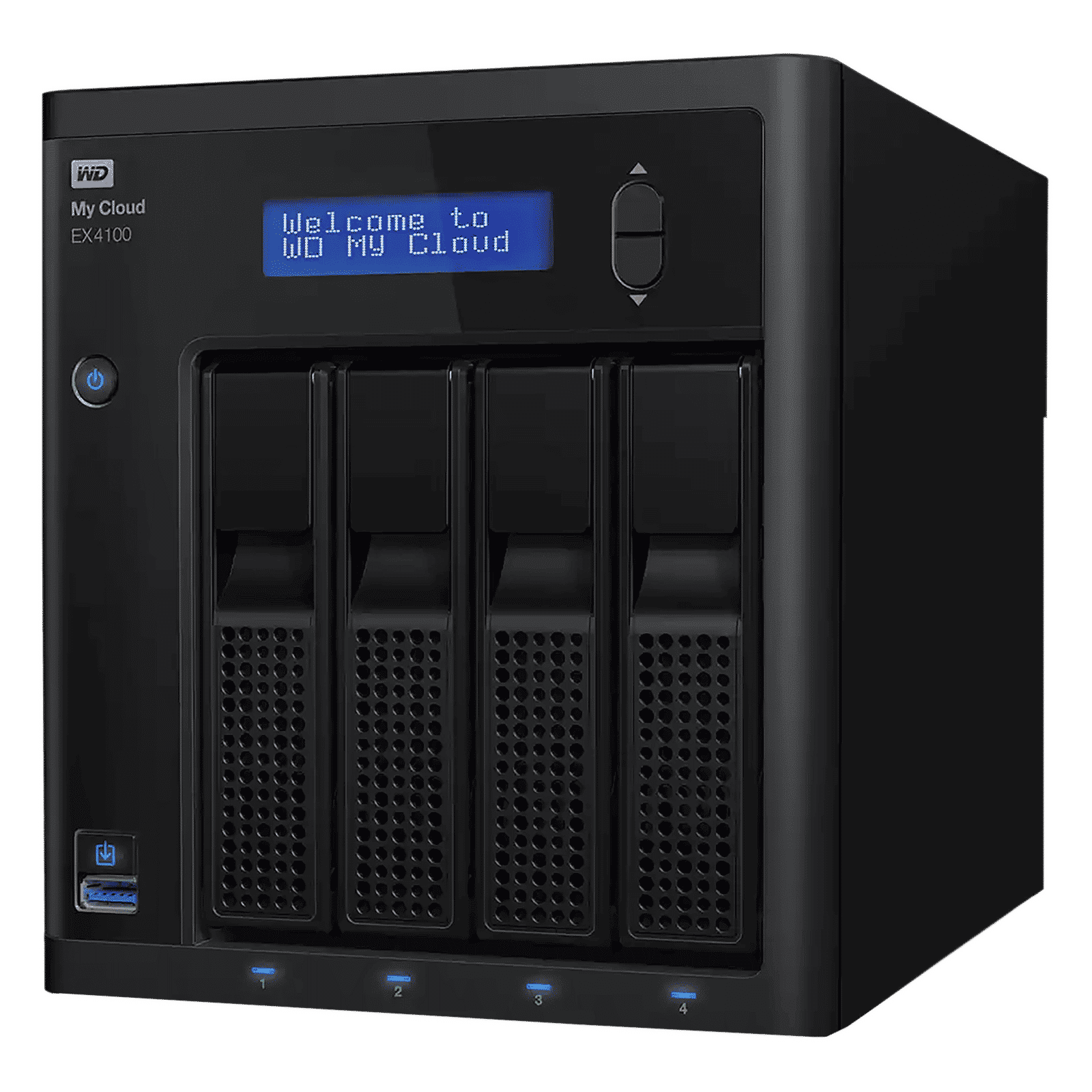 Western Digital My Cloud Expert Series EX2 Ultra 8 TB USB 3.0 Network Attached Storage (Multiple RAID Options, BVBZ0080JCH-BESN, Black)_1