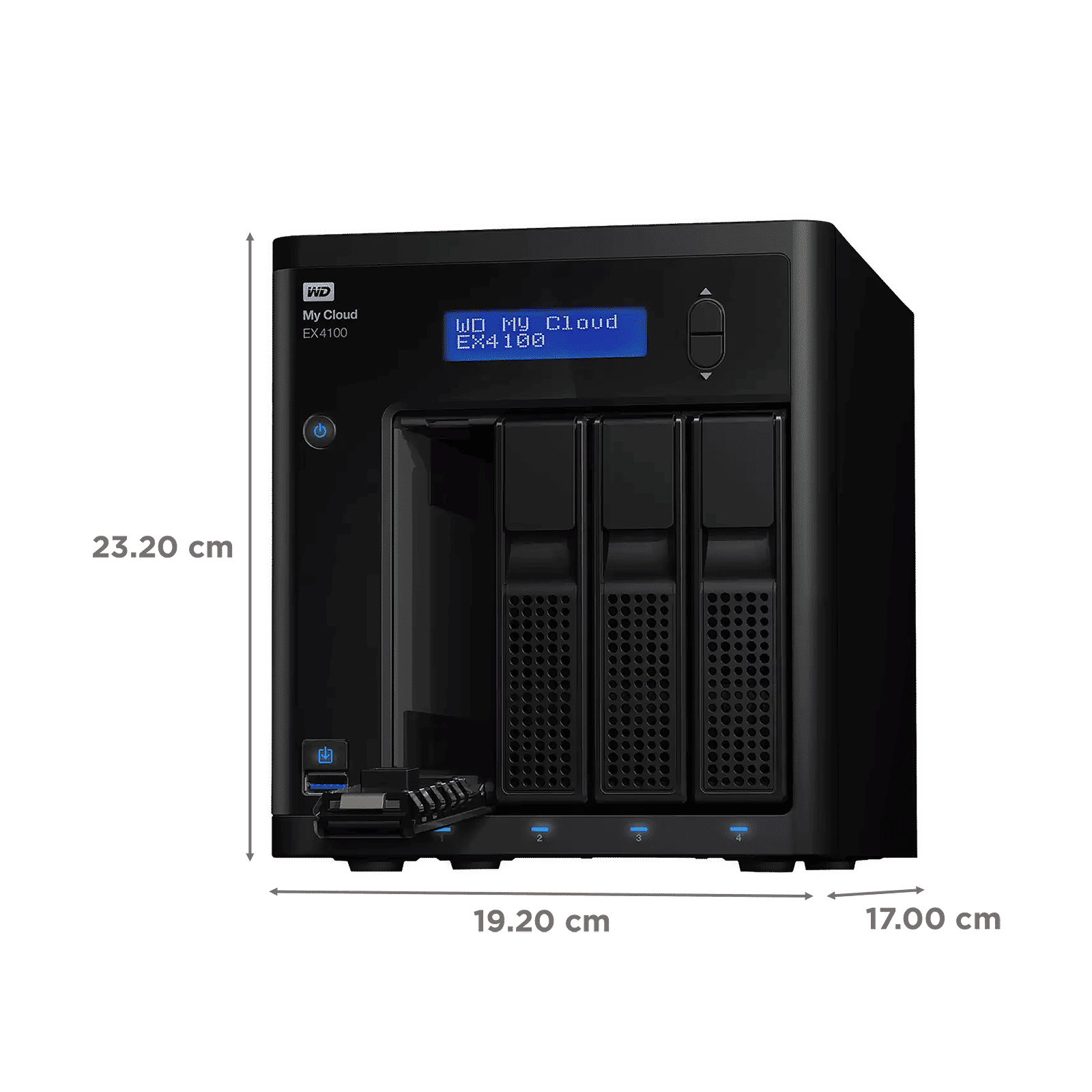 Western Digital My Cloud Expert Series EX2 Ultra 8 TB USB 3.0 Network Attached Storage (Multiple RAID Options, BVBZ0080JCH-BESN, Black)_2