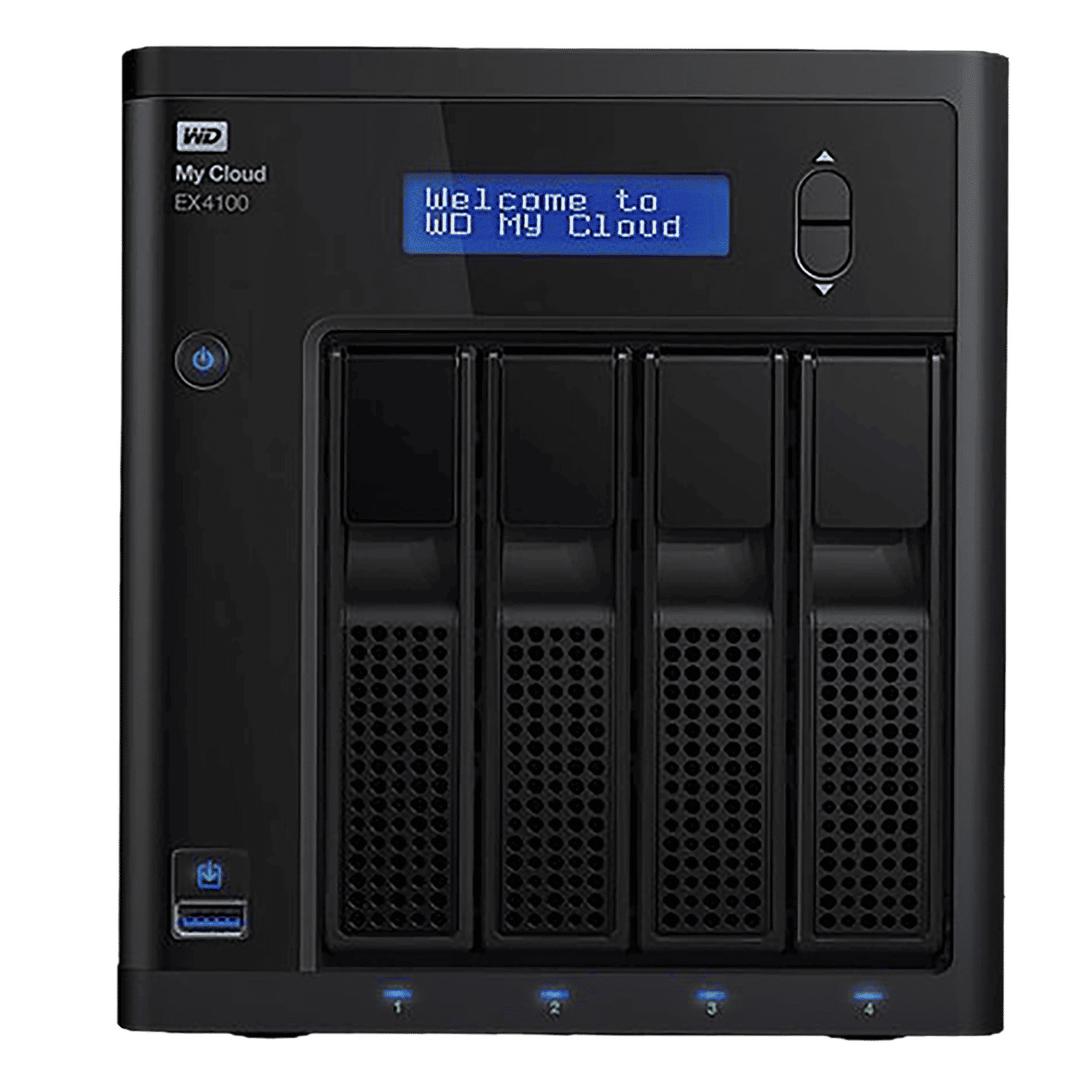 Western Digital My Cloud 24 TB USB 3.0 Network Attached Storage (JBOD Easy Set Up, WDBWZE0240KBK-BESN, Black) Western Digital My Cloud 24 TB USB 3.0 Network Attached Storage (JBOD Easy Set Up, WDBWZE0240KBK-BESN, Black)_1