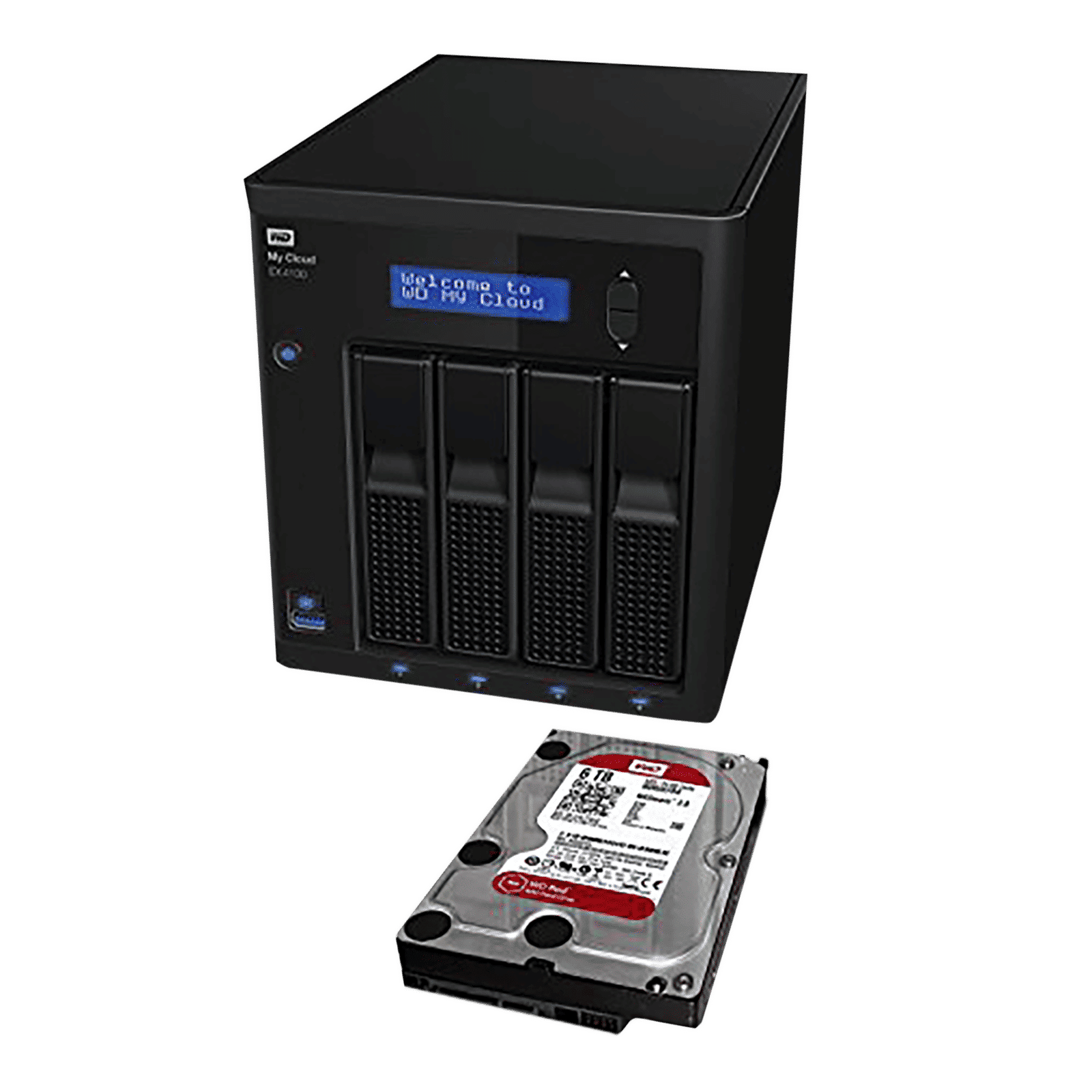 Western Digital My Cloud 24 TB USB 3.0 Network Attached Storage (JBOD Easy Set Up, WDBWZE0240KBK-BESN, Black) Western Digital My Cloud 24 TB USB 3.0 Network Attached Storage (JBOD Easy Set Up, WDBWZE0240KBK-BESN, Black)_5