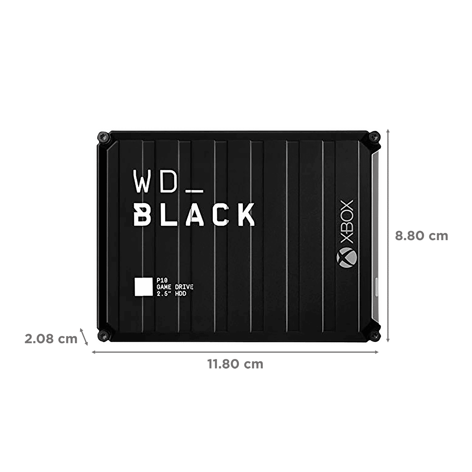 Western Digital WD_BLACK P10 5 TB USB 1.1 Game Drive (Purpose-Built For Gamers, WDBA5G0050BBK-WESN, Black)_2