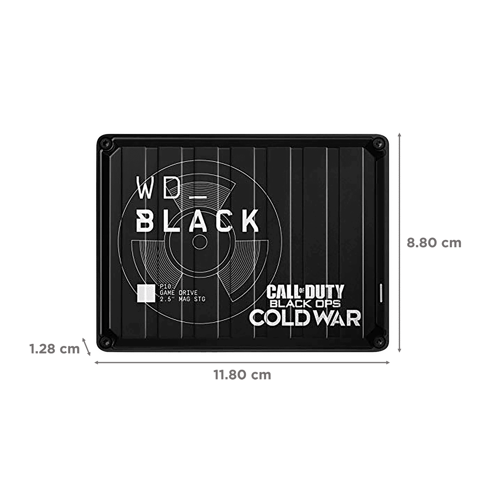 Western Digital WD_BLACK P10 2 TB USB 3.2 Game Drive (Call of Duty: Black Ops Cold War Edition, WDBAZC0020BBK-WESN, Black)_2
