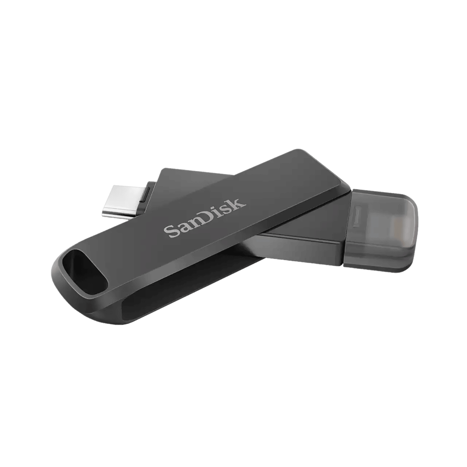 SanDisk iXpand Luxe 64GB USB Type C (3.0) Pen Drive (Dual-Purpose Swivel with Keyring Hole, Black)_7