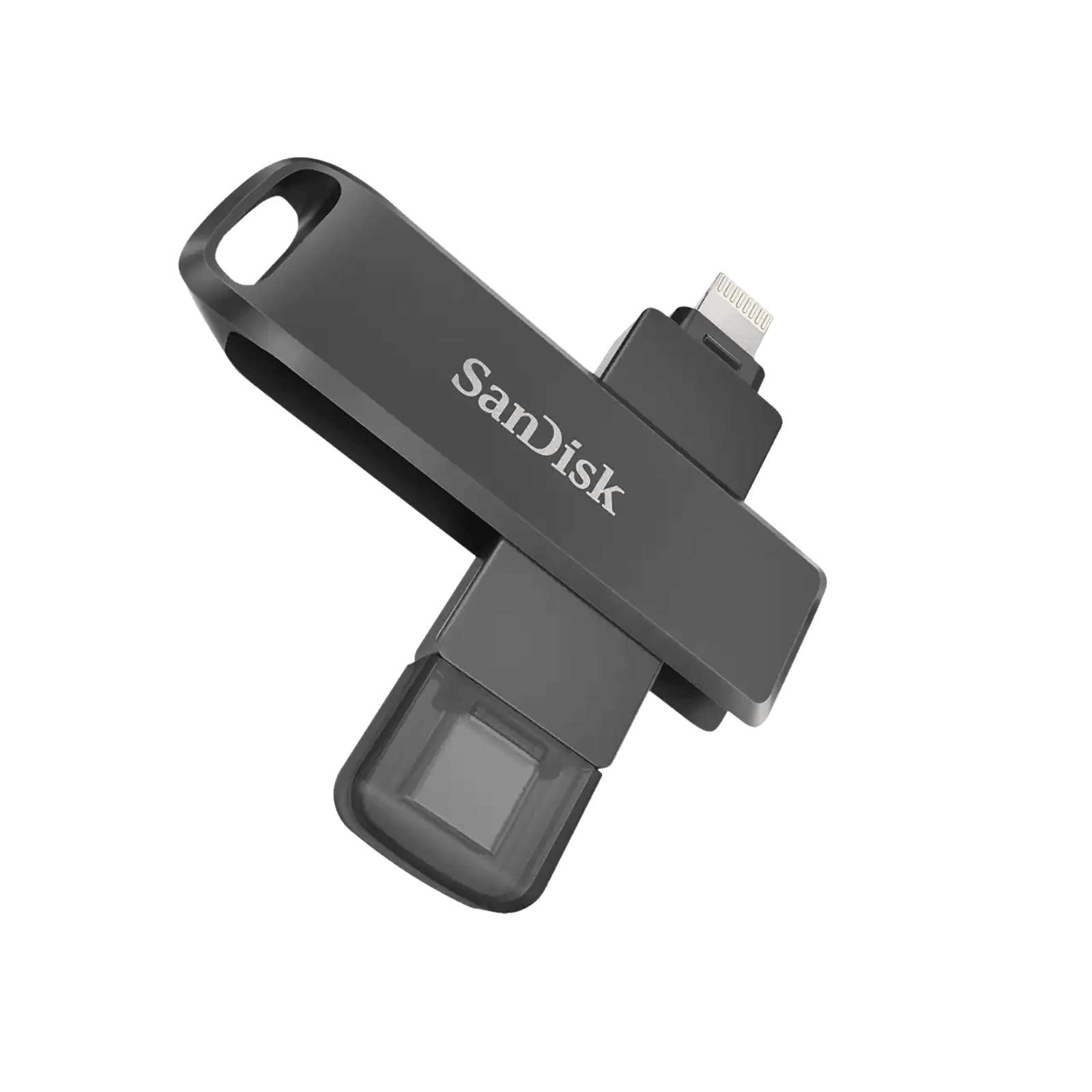 SanDisk iXpand Luxe 128GB Lightning + USB 3.1 (Type-C) Flash Drive (Password Protection, Black)_5