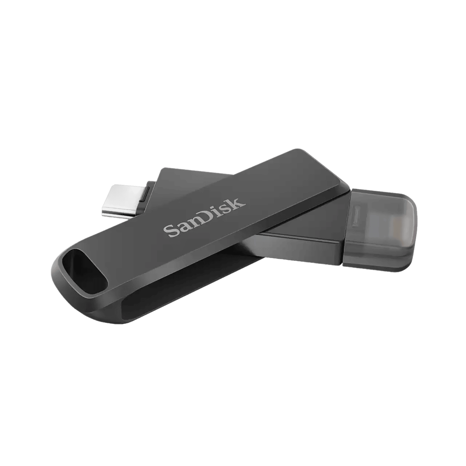 SanDisk iXpand Luxe 128GB Lightning + USB 3.1 (Type-C) Flash Drive (Password Protection, Black)_6