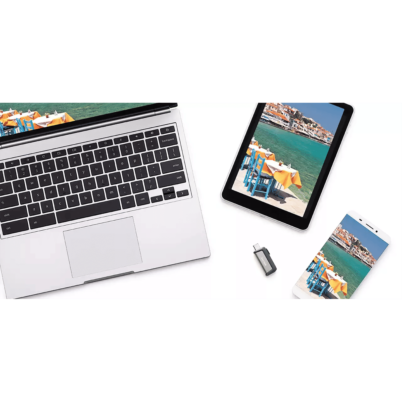 SanDisk Ultra Dual Drive 256GB USB Type A (3.1), USB Type C (3.1) OTG Pen Drive (High-speed Performance, Black)_8