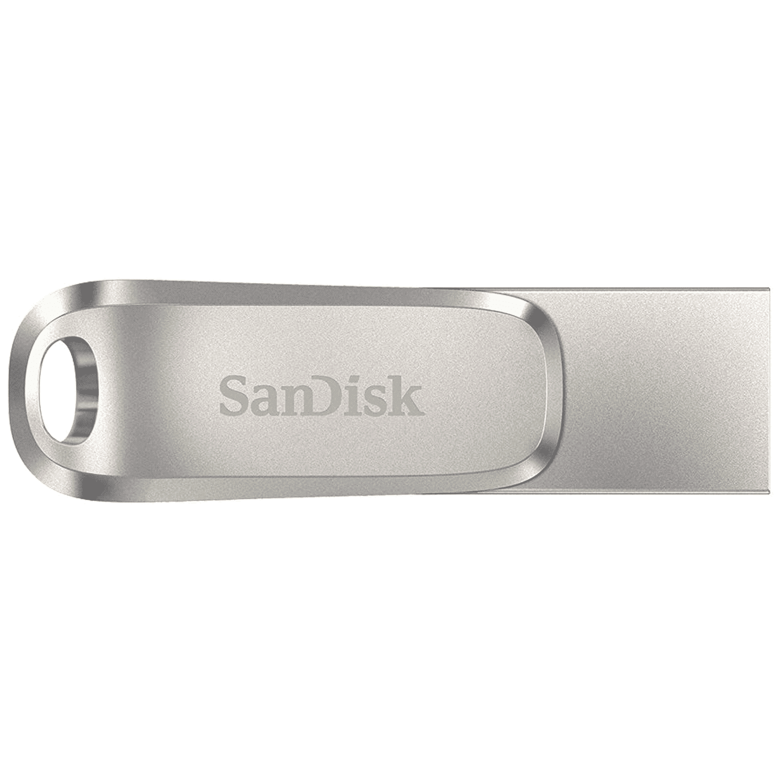 SanDisk Ultra Dual Drive Luxe 1TB USB Type A (3.2), USB Type C (3.2) OTG Pen Drive (Swivel Design To Protect Connectors, Silver)_1