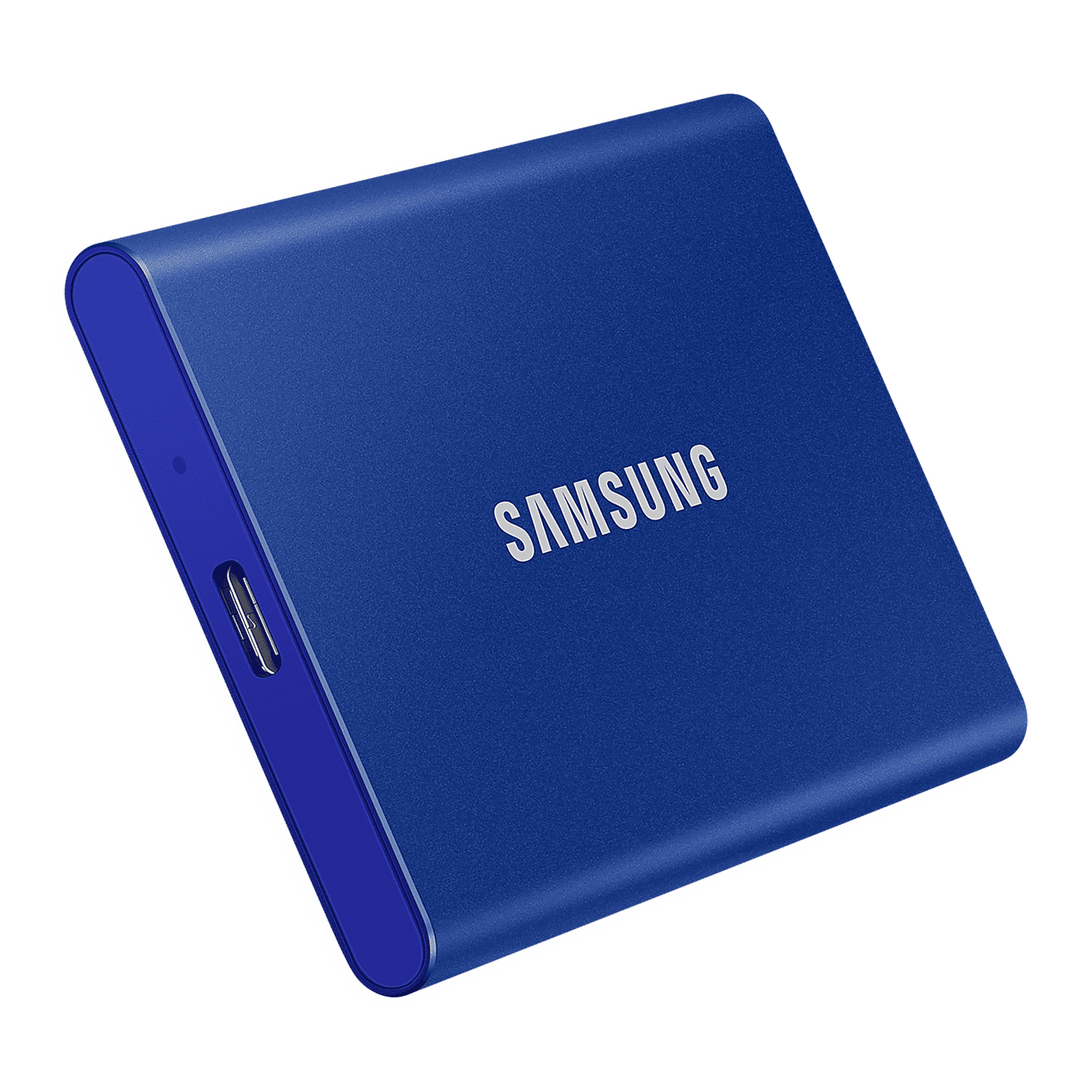 SAMSUNG T7 500GB USB Type-C (3.2) Portable Solid State Drive (Shock Resistance and Password Protection, Indigo Blue)_6