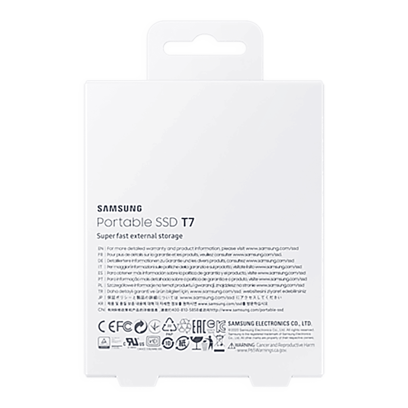 SAMSUNG T7 500GB USB 3.2 SolidÂ StateÂ Drive (UASP Mode, MU-PC500R/WW, Metallic Red)_5