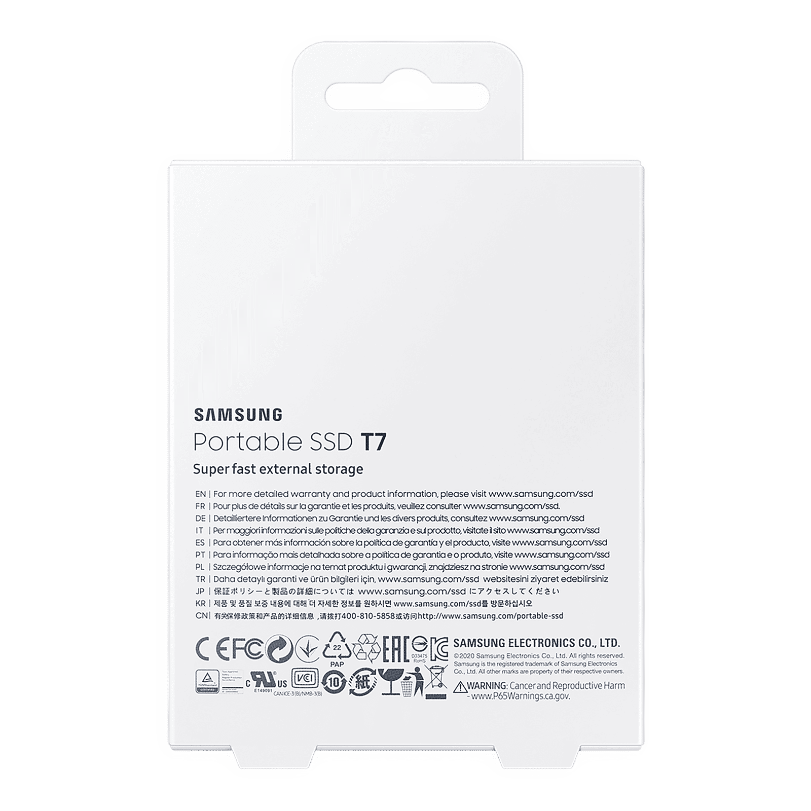 SAMSUNG T7 500GB USB 3.2 SolidÂ StateÂ Drive (UASP Mode, MU-PC500T/WW, Titan Grey)_14