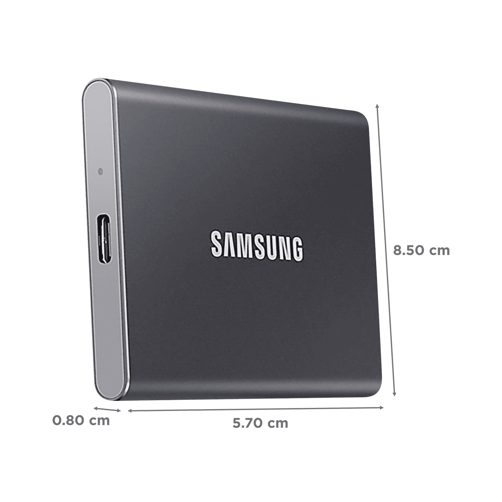 SAMSUNG T7 1TB USB 3.2 SolidÂ StateÂ Drive (UASP Mode, MU-PC1T0T/WW, Titan Grey)_2