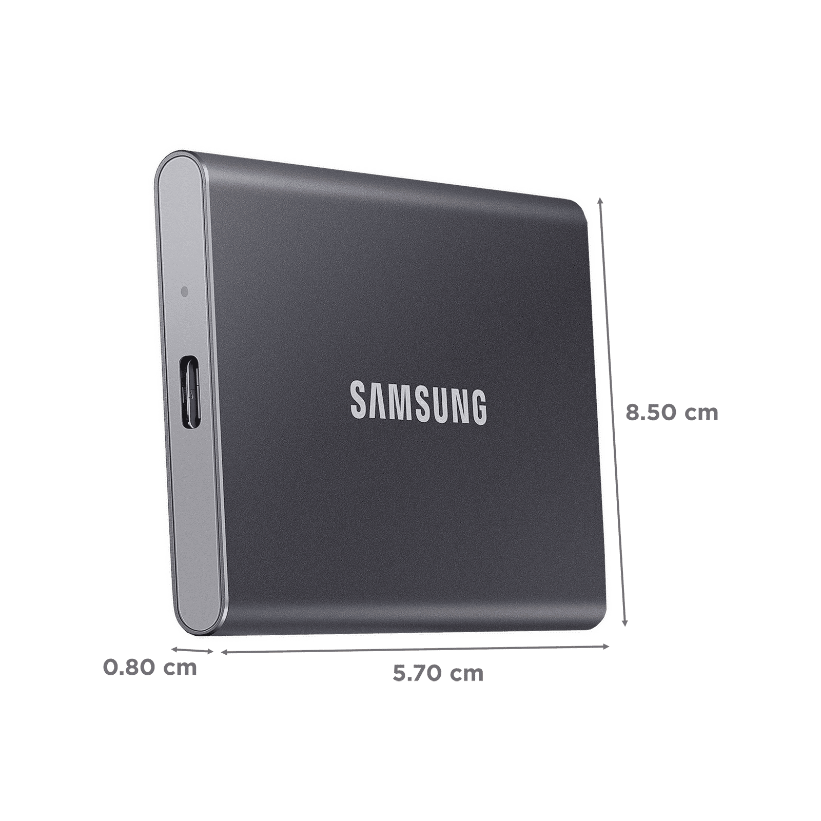 SAMSUNG T7 2TB USB 3.2 SolidÂ StateÂ Drive (UASP Mode, MU-PC2T0T/WW, Titan Grey)_2