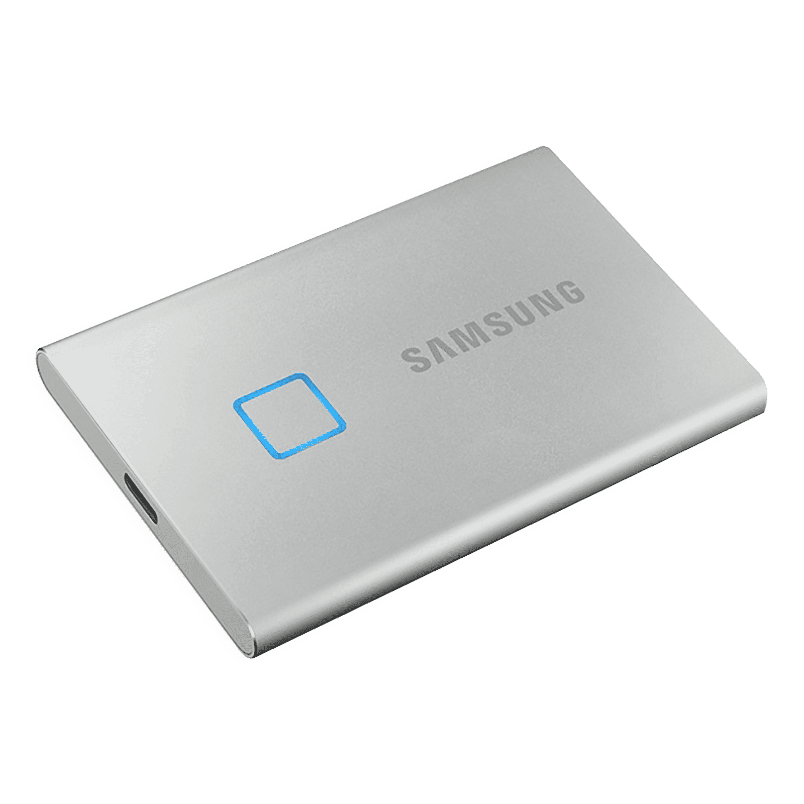 SAMSUNG T7 Touch 500GB USB 3.2 SolidÂ StateÂ Drive (Fingerprint Security, MU-PC500S/WW, Silver)_7