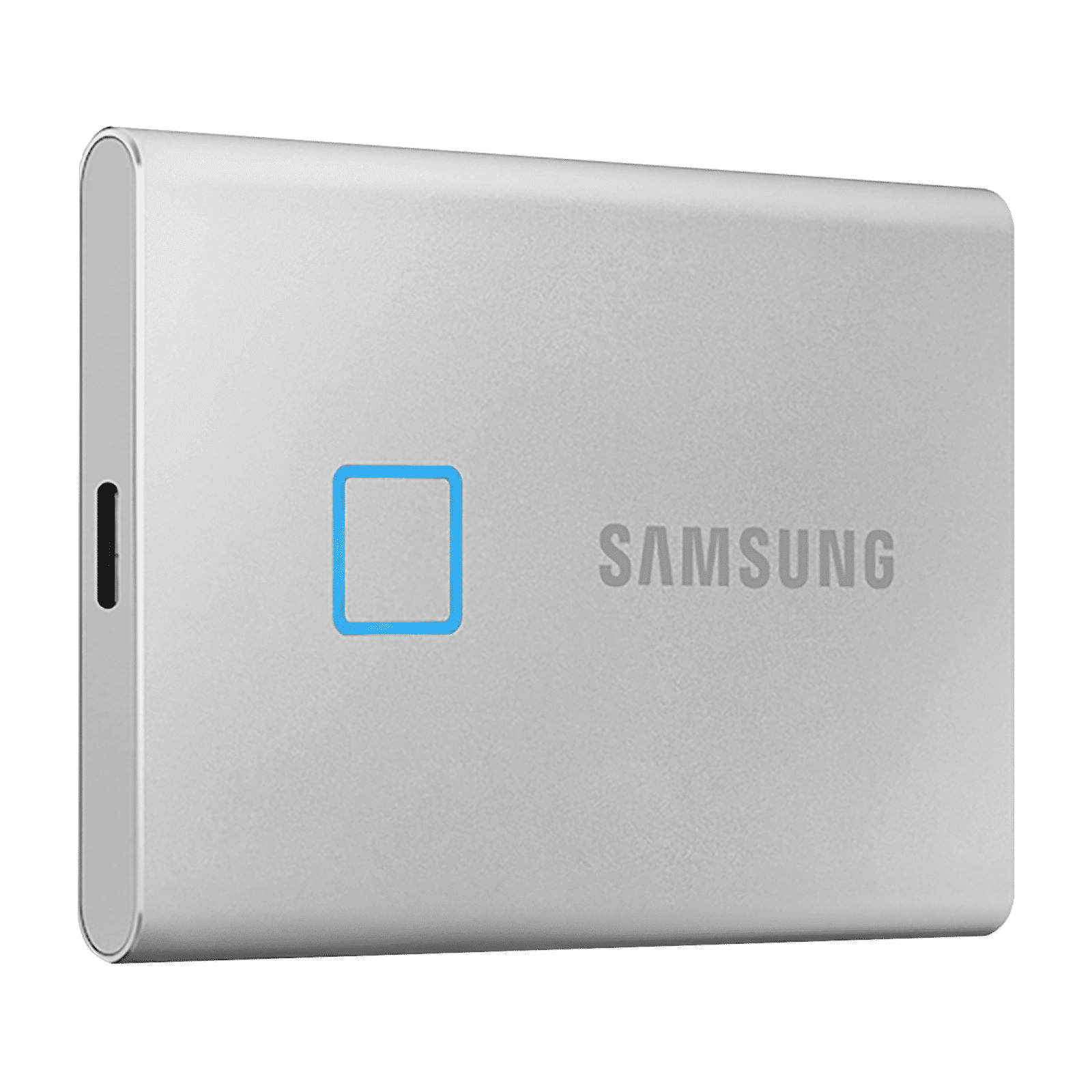 SAMSUNG T7 Touch 1 TB USB 3.2 Solid State Drive (Fingerprint Security, MU-PC1T0S/WW, Silver)_5