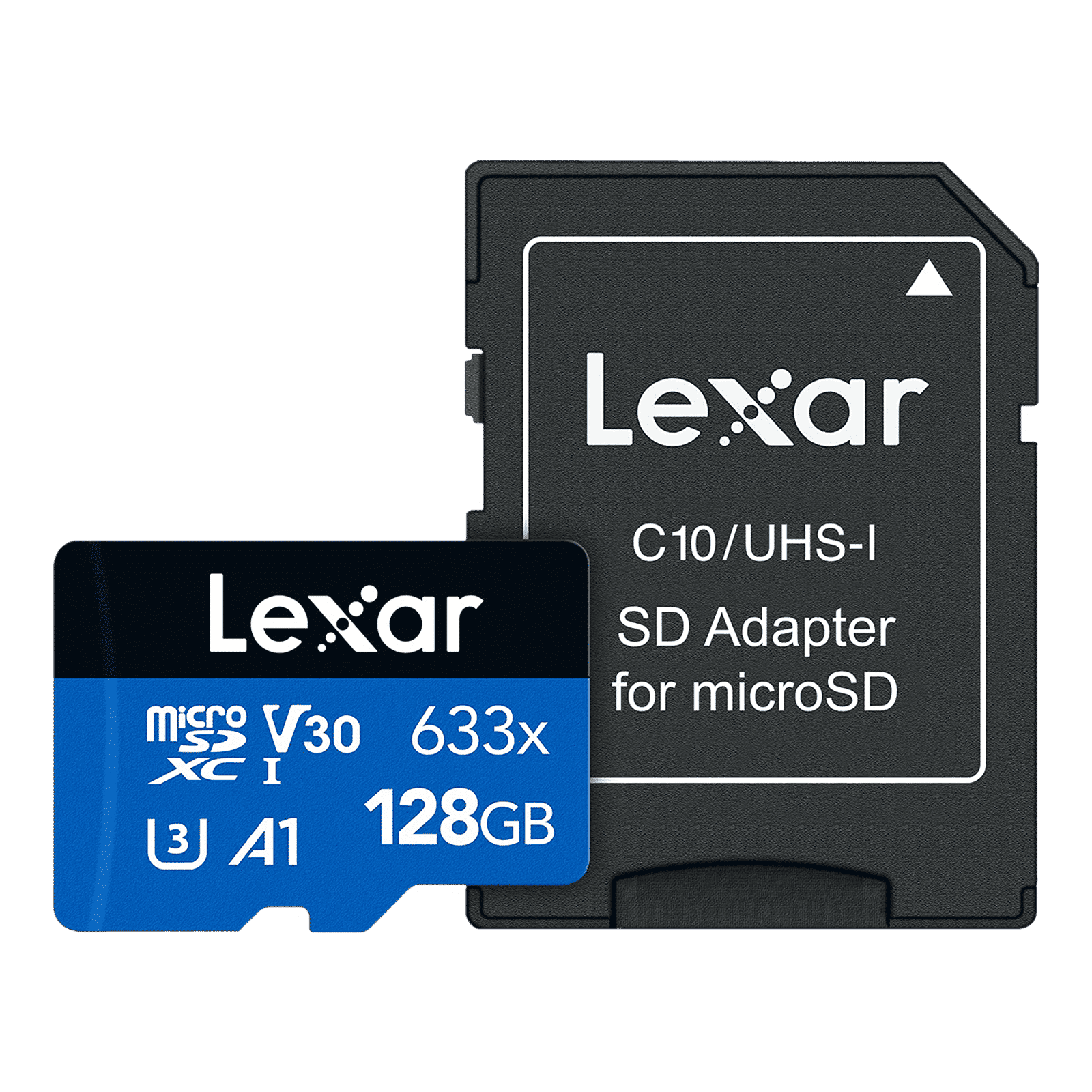 Lexar 633x BLUE Series MicroSDXC 128GB Class 10 100MB/s Memory Card_1