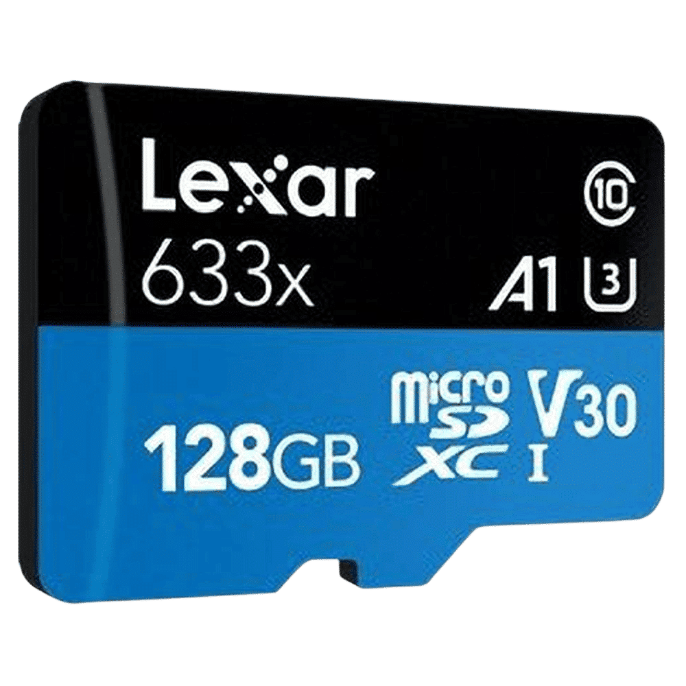 Lexar 633x BLUE Series MicroSDXC 128GB Class 10 100MB/s Memory Card_6