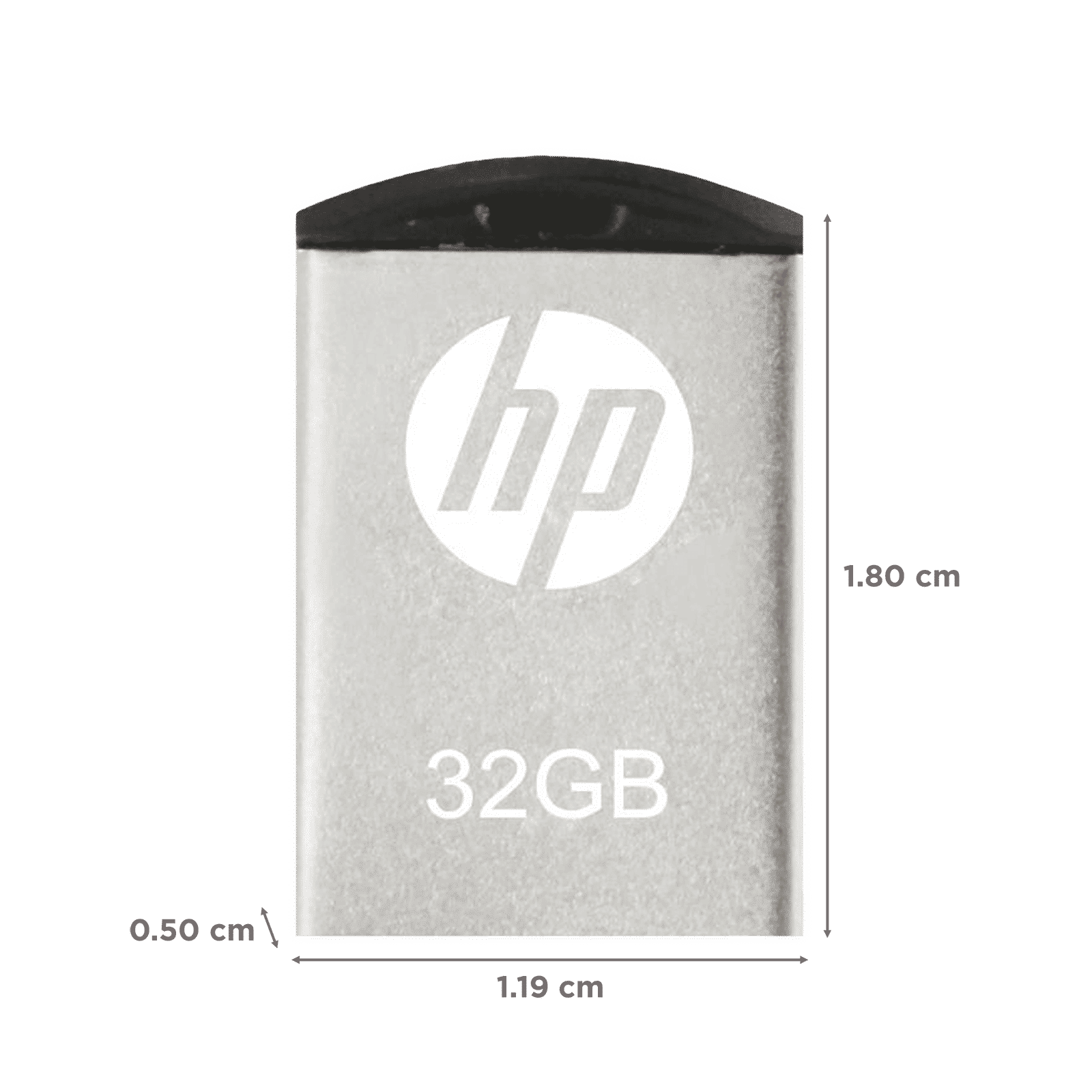 HP v222w 32GB USB 2.0 Flash Drive (MM-USB032GB-40P, Silver) HP v222w 32GB USB 2.0 Flash Drive (MM-USB032GB-40P, Silver)_2