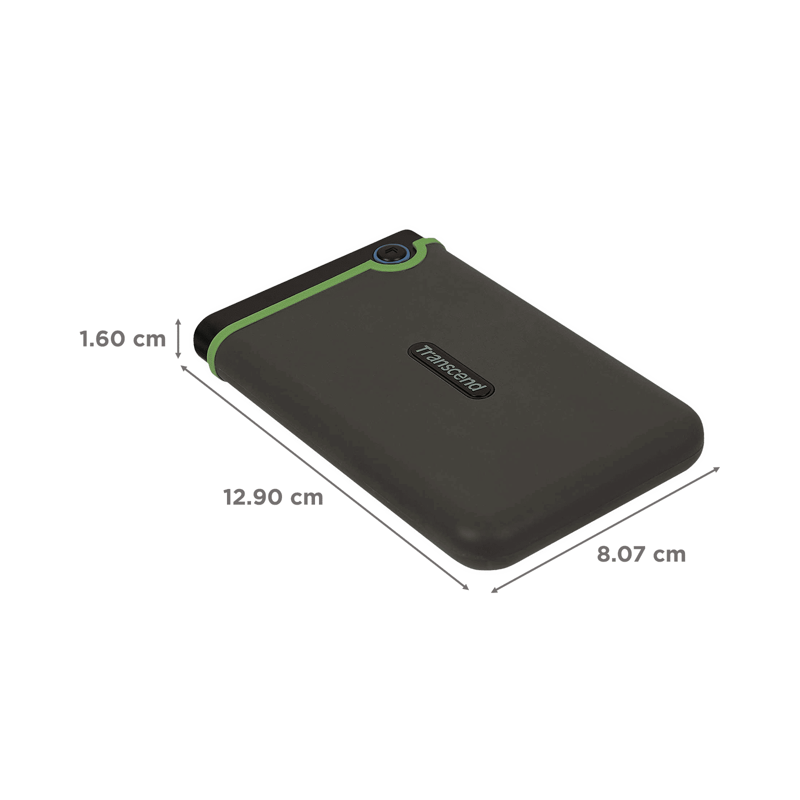 Transcend StoreJet 25M3 1 TB USB 3.1 Gen 1 Hard Disk Drive (One Touch Auto Backup, TS1TSJ25M3S, Iron Grey)_2