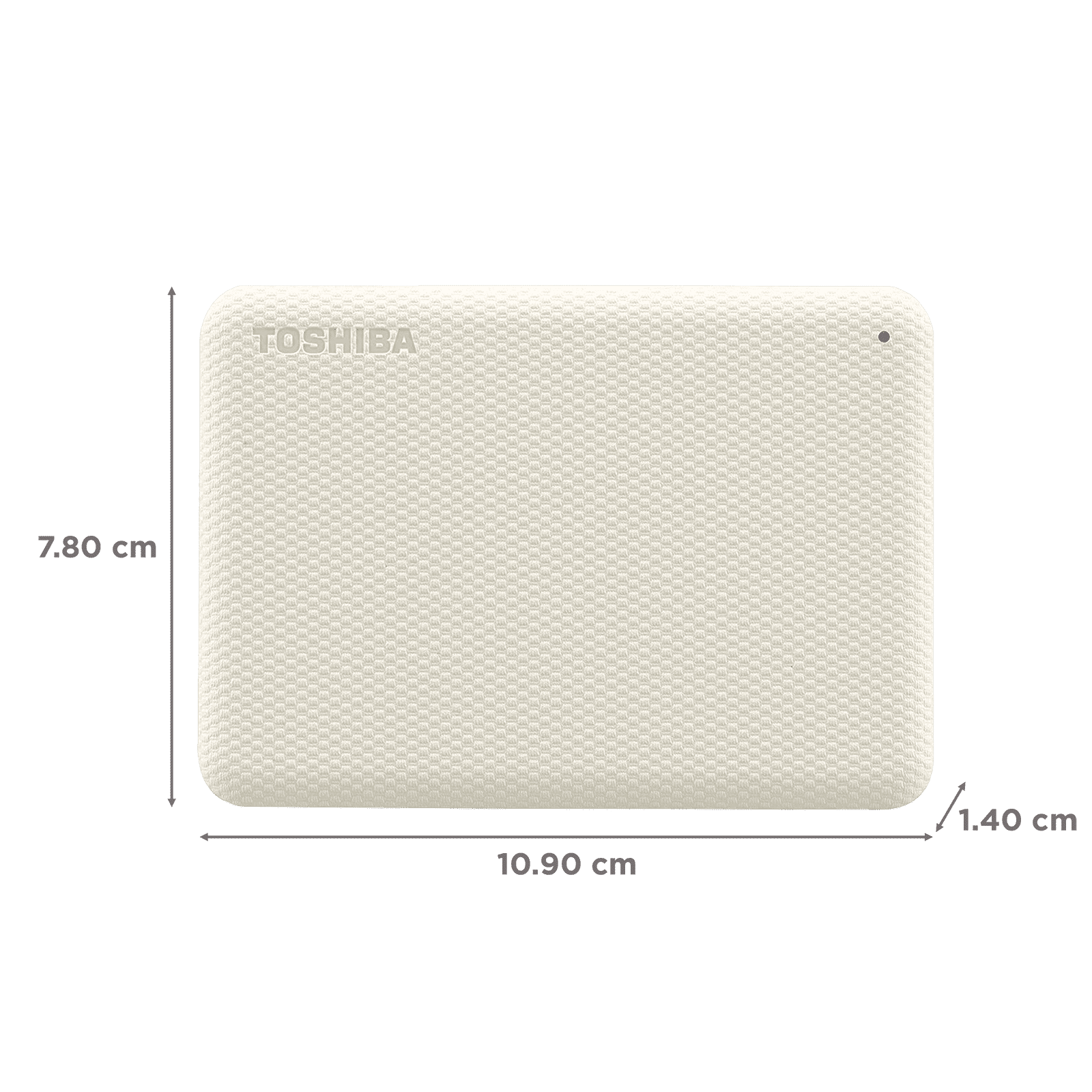 TOSHIBA Canvio Advance 1TB USB 3.0/USB 2.0 Hard Disk Drive (Auto-Backup Software, HDTCA10AW3AA, Light Beige)_2