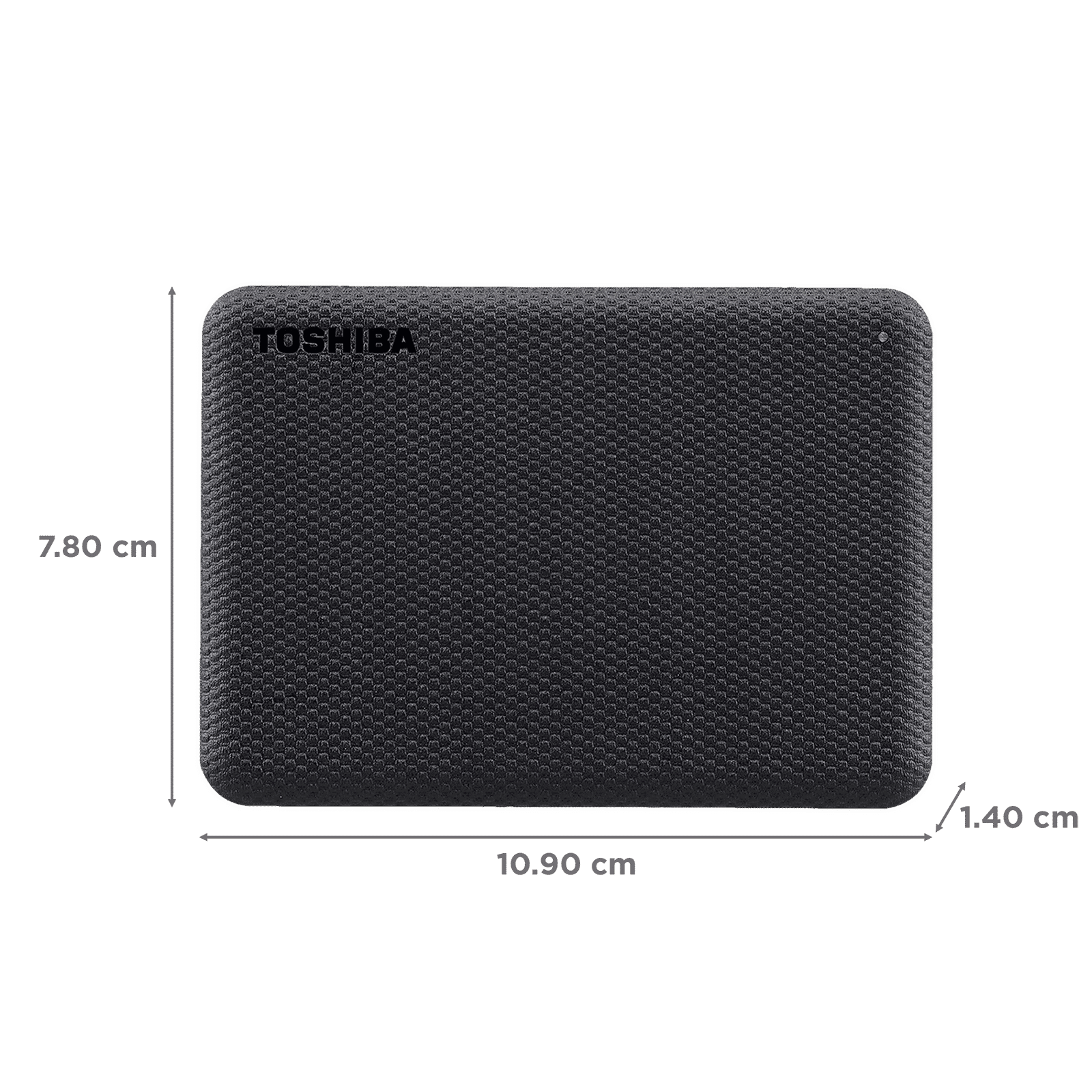 TOSHIBA Canvio Advance 2TB USB Type-A (3.0) Portable Hard Disk Drive (Auto-Backup Software, Black)_2