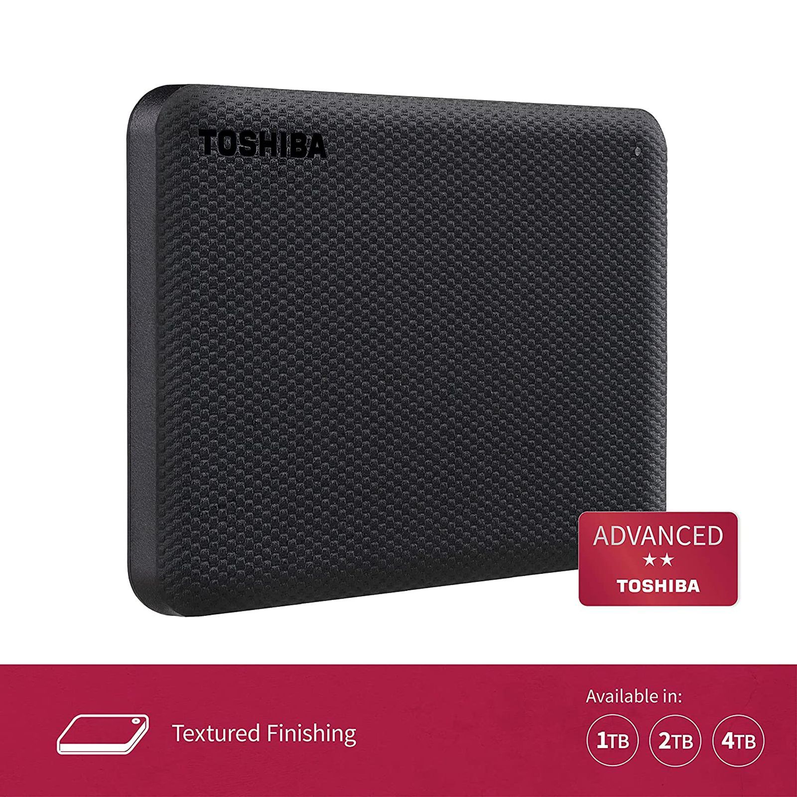 TOSHIBA Canvio Advance 2TB USB Type-A (3.0) Portable Hard Disk Drive (Auto-Backup Software, Black)_5