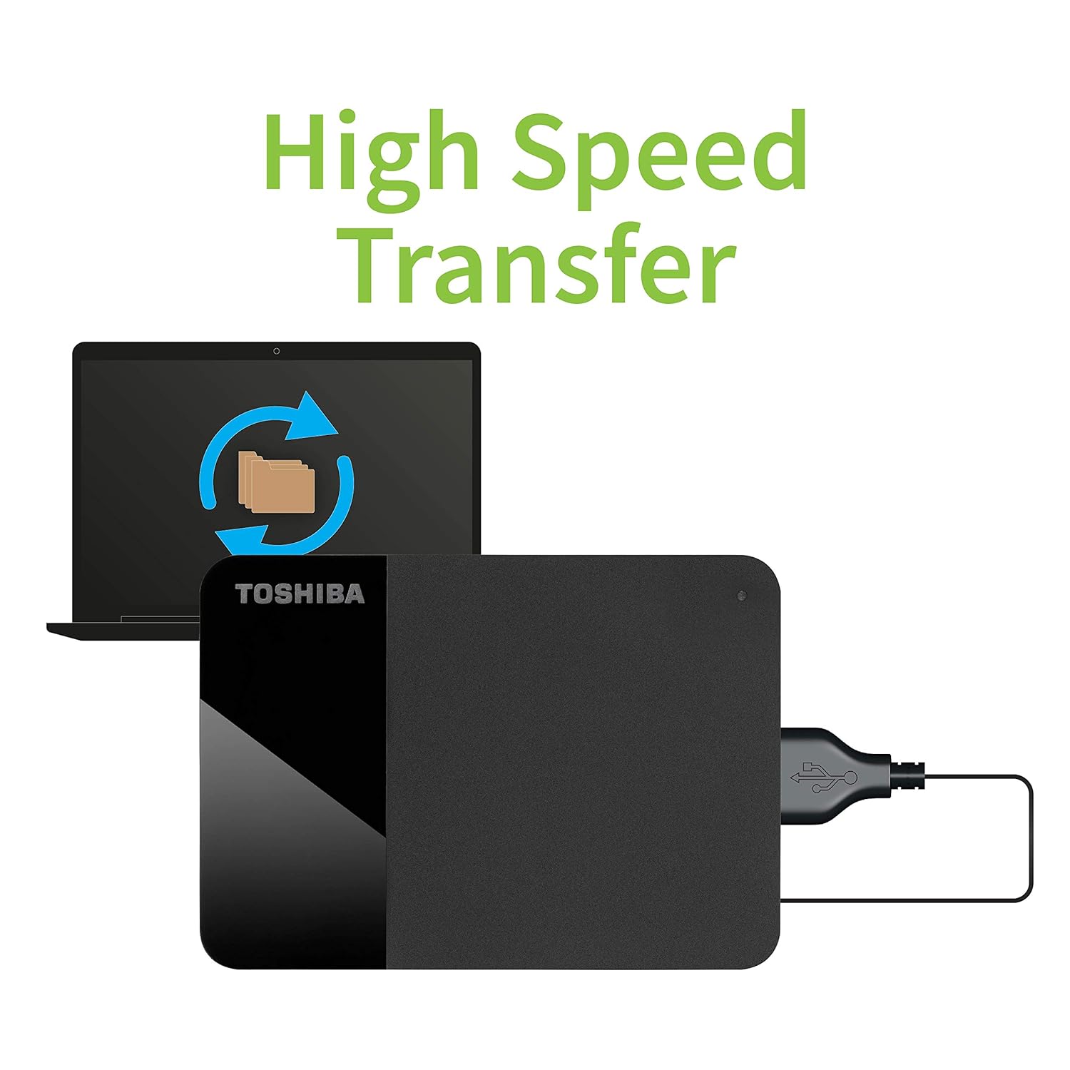 TOSHIBA Canvio Ready 1TB USB (3.0) Portable Hard Disk Drive (Plug-and-play Technology, Black)_10