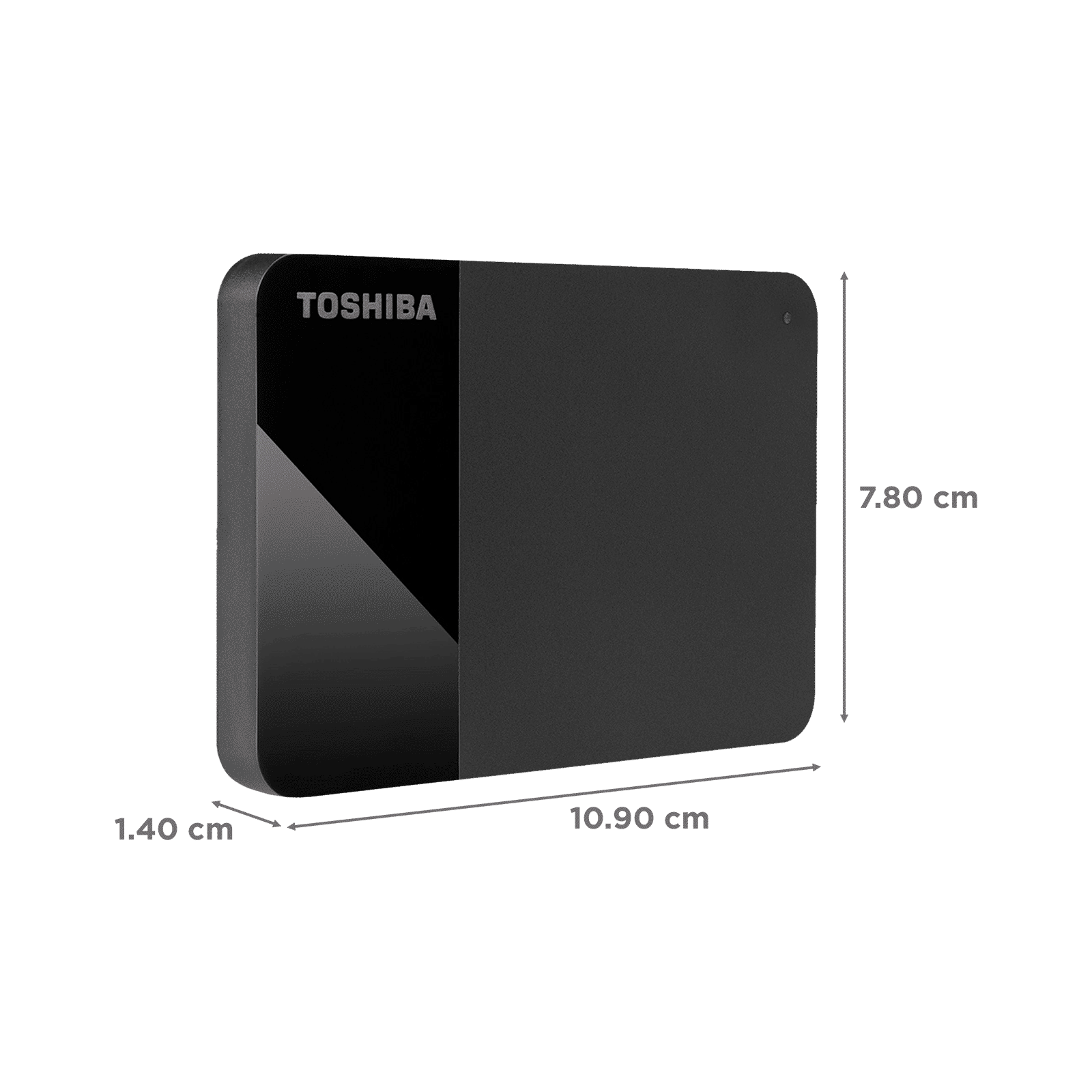 TOSHIBA Canvio Ready 2TB USB (3.0) Portable Hard Disk Drive (Data Protection Features, Black)_2