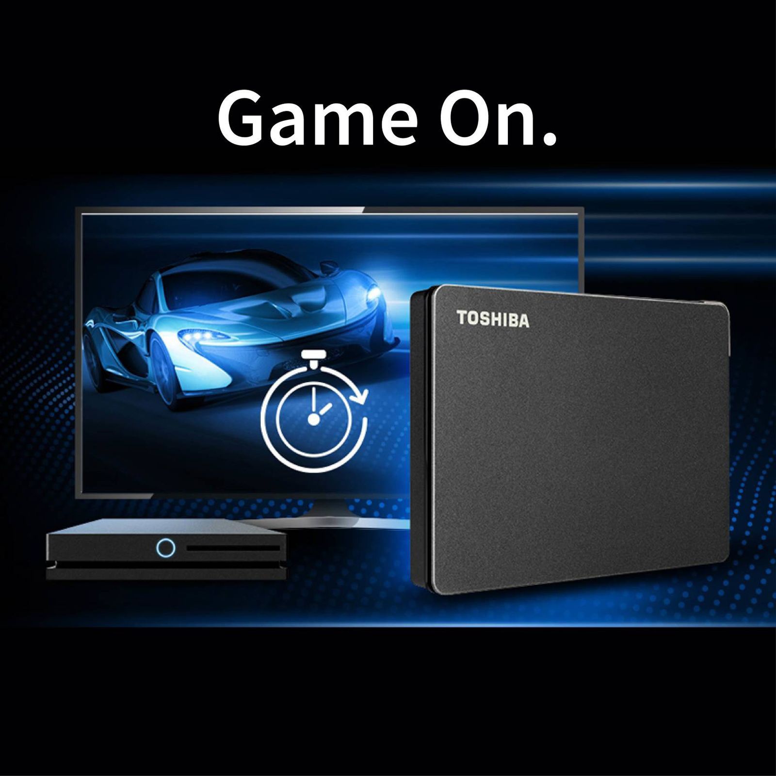 TOSHIBA Canvio Gaming 2TB USB 3.0/USB 2.0 Hard Disk Drive (Portable Design, HDTX120AK3AA, Black)_9