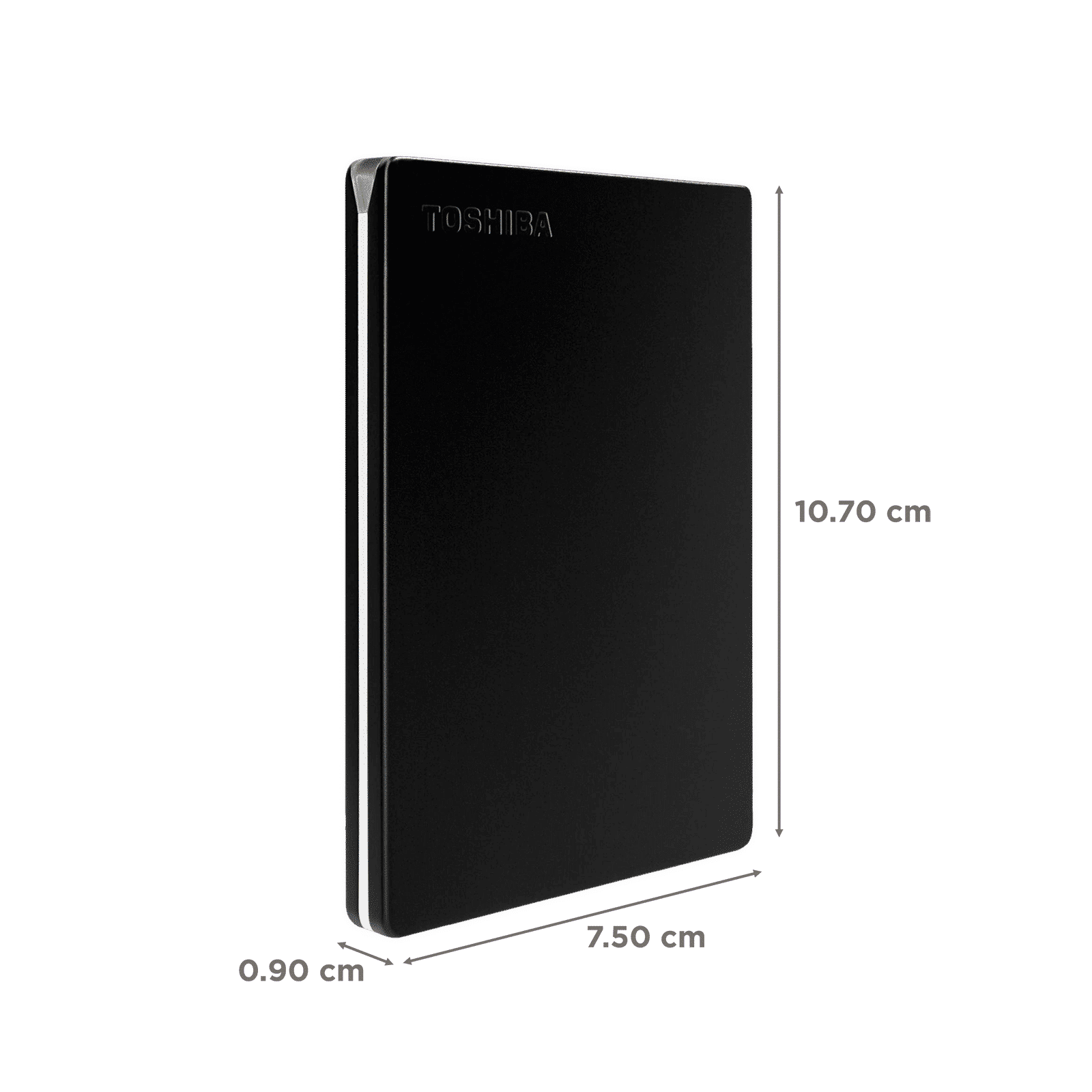 TOSHIBA Canvio Slim 1TB USB 3.0/USB 2.0 Hard Disk Drive (Auto Backup, HDTD310AK3DA, Black)_2