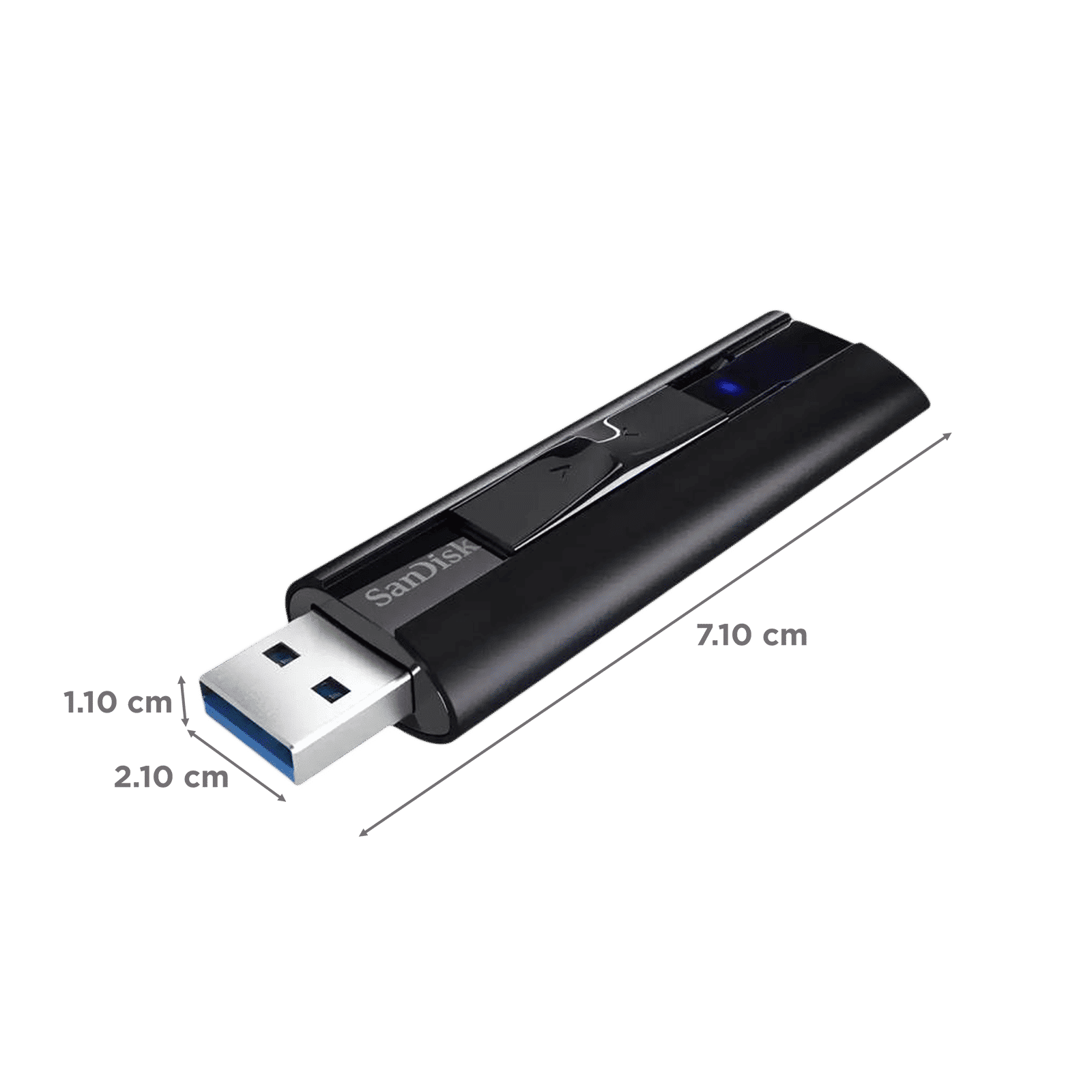 SanDisk Extreme PRO 256GB USB 3.2 Flash Drive (420MB/s Read Speed, SDCZ880-256G-G46, Black) SanDisk Extreme PRO 256GB USB 3.2 Flash Drive (420MB/s Read Speed, SDCZ880-256G-G46, Black)_2