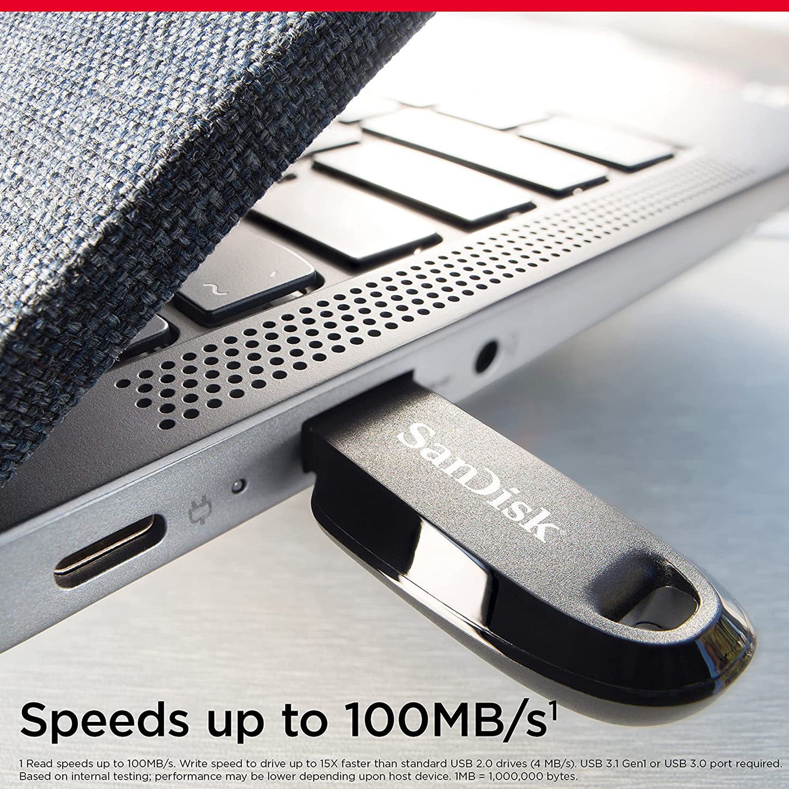 SanDisk Ultra Curve 128GB USB (3.2) Pen Drive (Compact Design, Black ) SanDisk Ultra Curve 128GB USB (3.2) Pen Drive (Compact Design, Black )_3