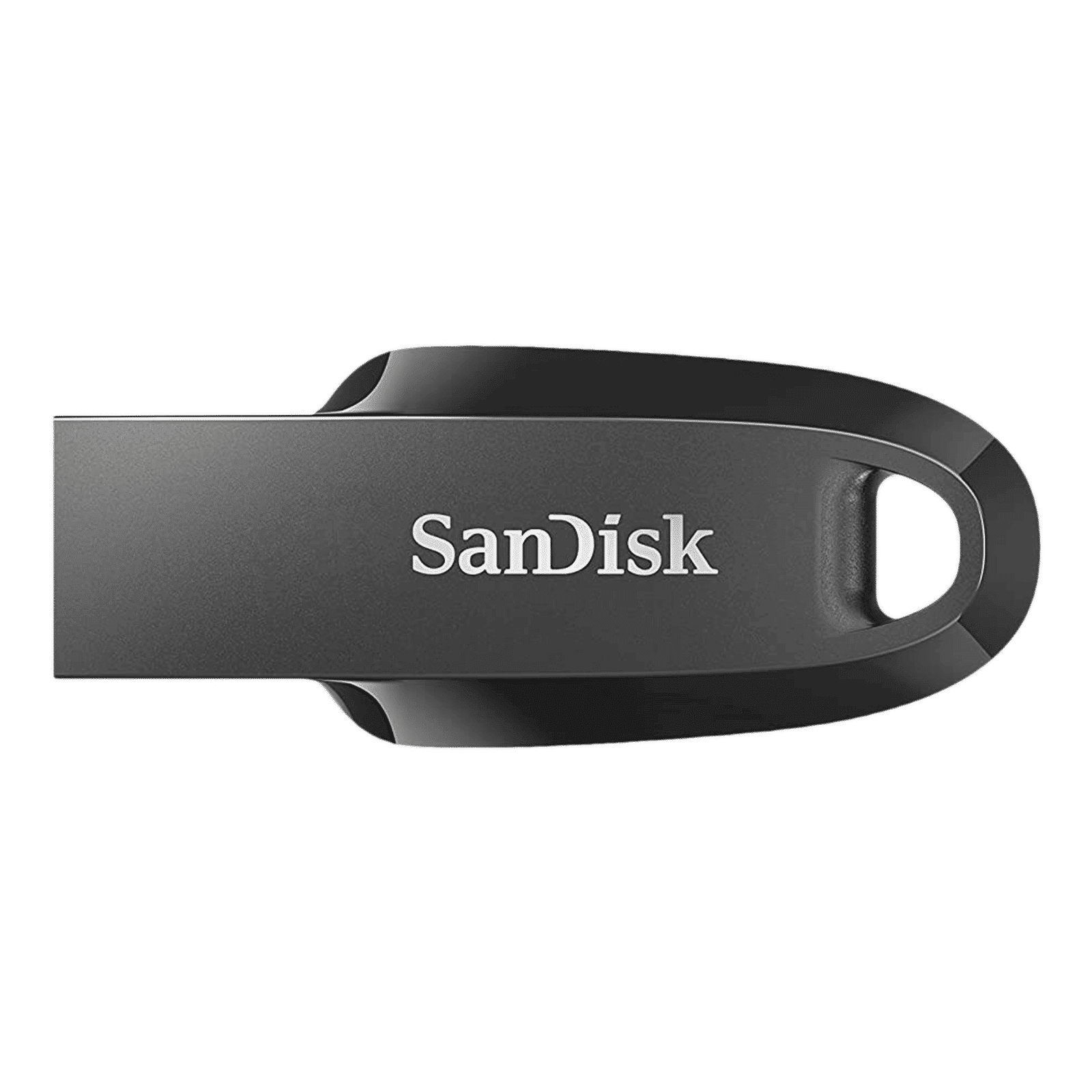 SanDisk Ultra Curve 256GB USB (3.2) Pen Drive (Built-In Keyring Loop, Black )_1