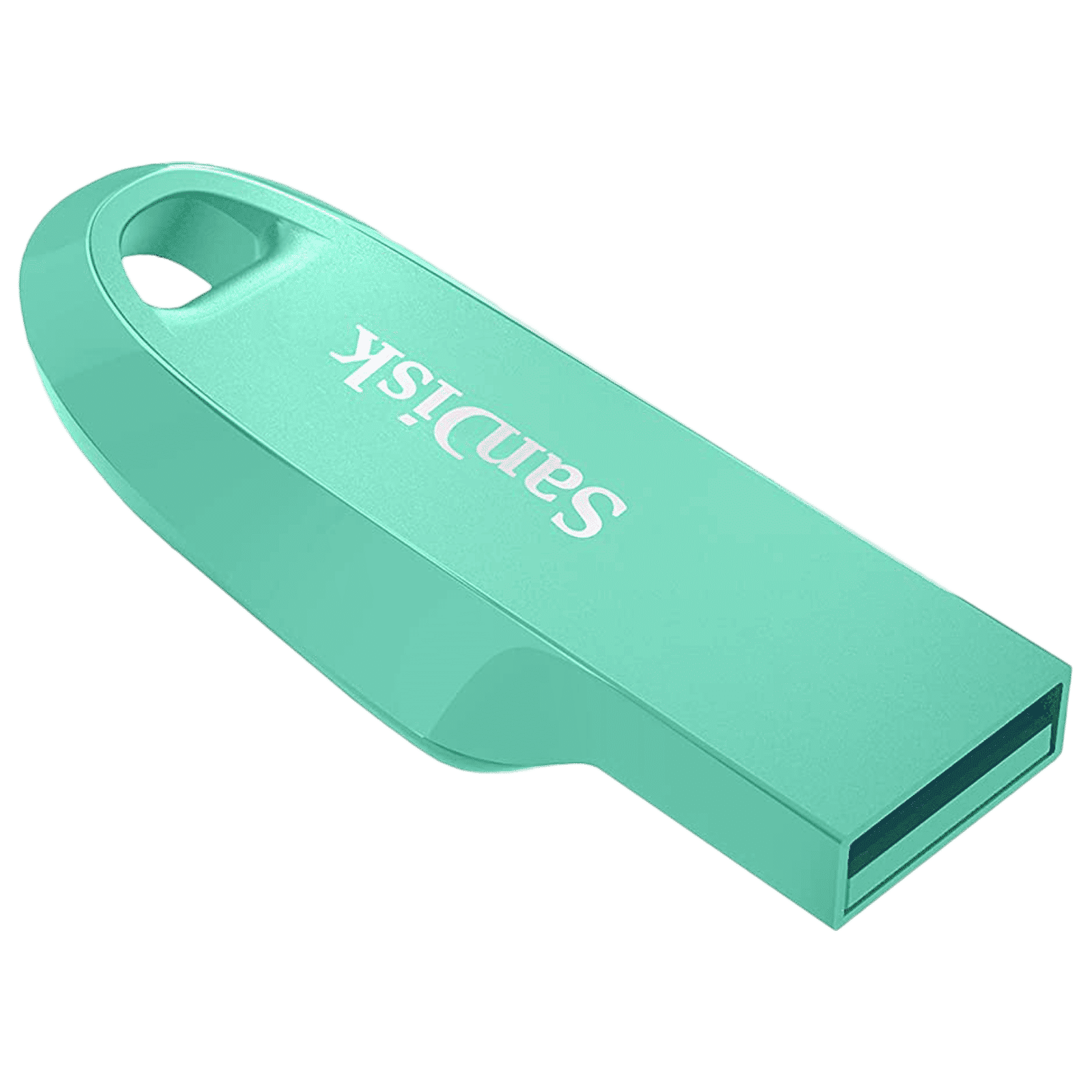 E-SanDisk Ultra Curve 64GB USB (3.2) Pen Drive (Affordable and Convenient, Green )_4