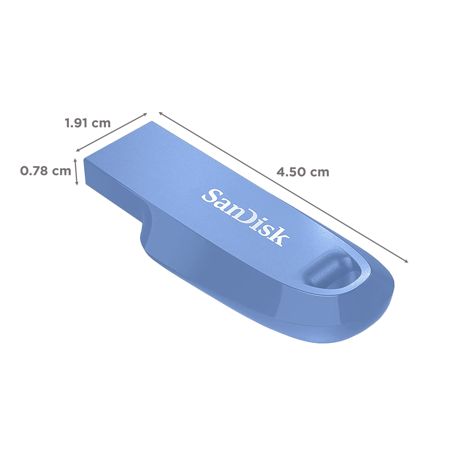SanDisk Ultra Curve 256GB USB (3.2) Pen Drive (Affordable and Convenient, Navy Blue)_2