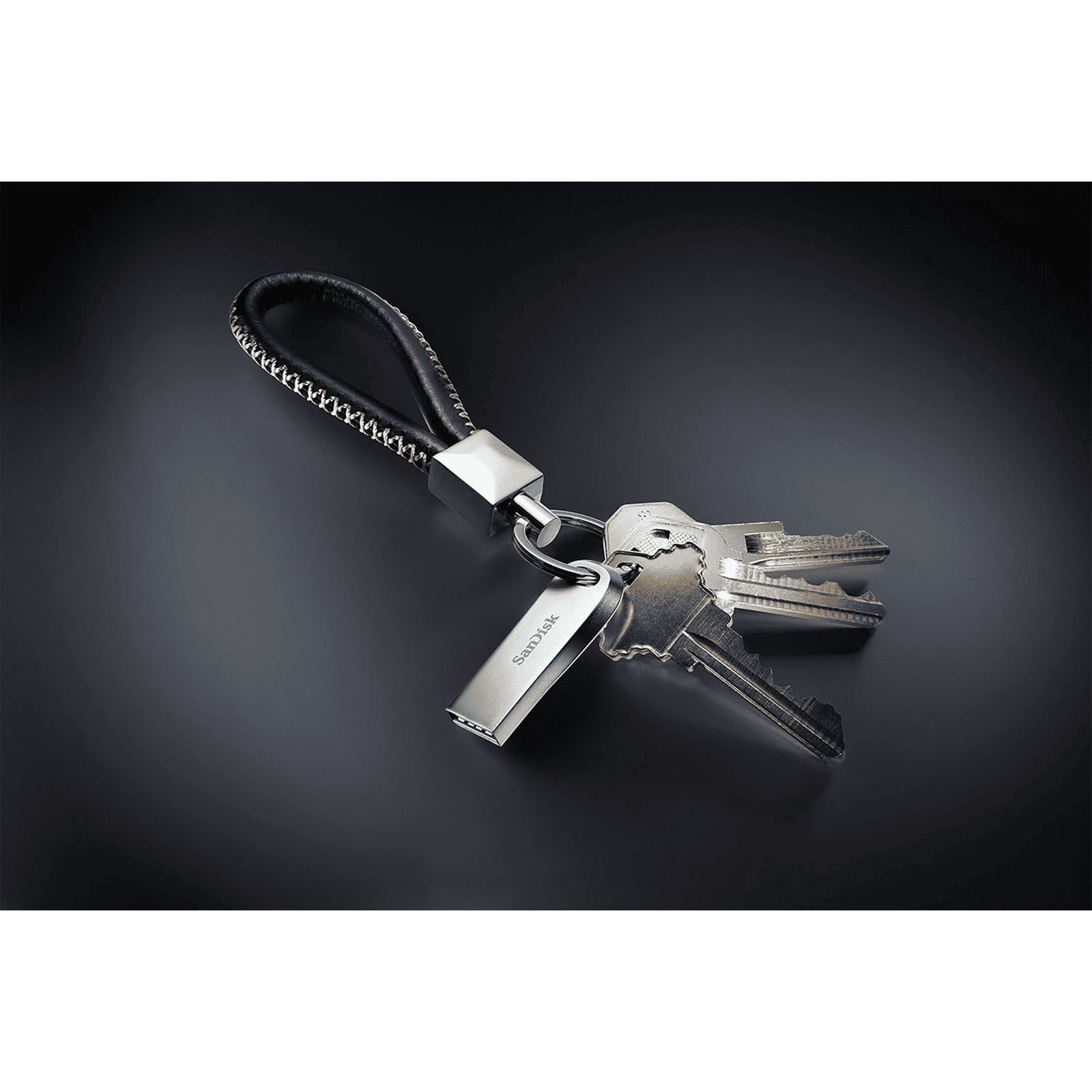 SanDisk Ultra Luxe 512GB USB (3.2) Pen Drive (Built-In Keyring Loop to Easily, Metallic Silver)_8