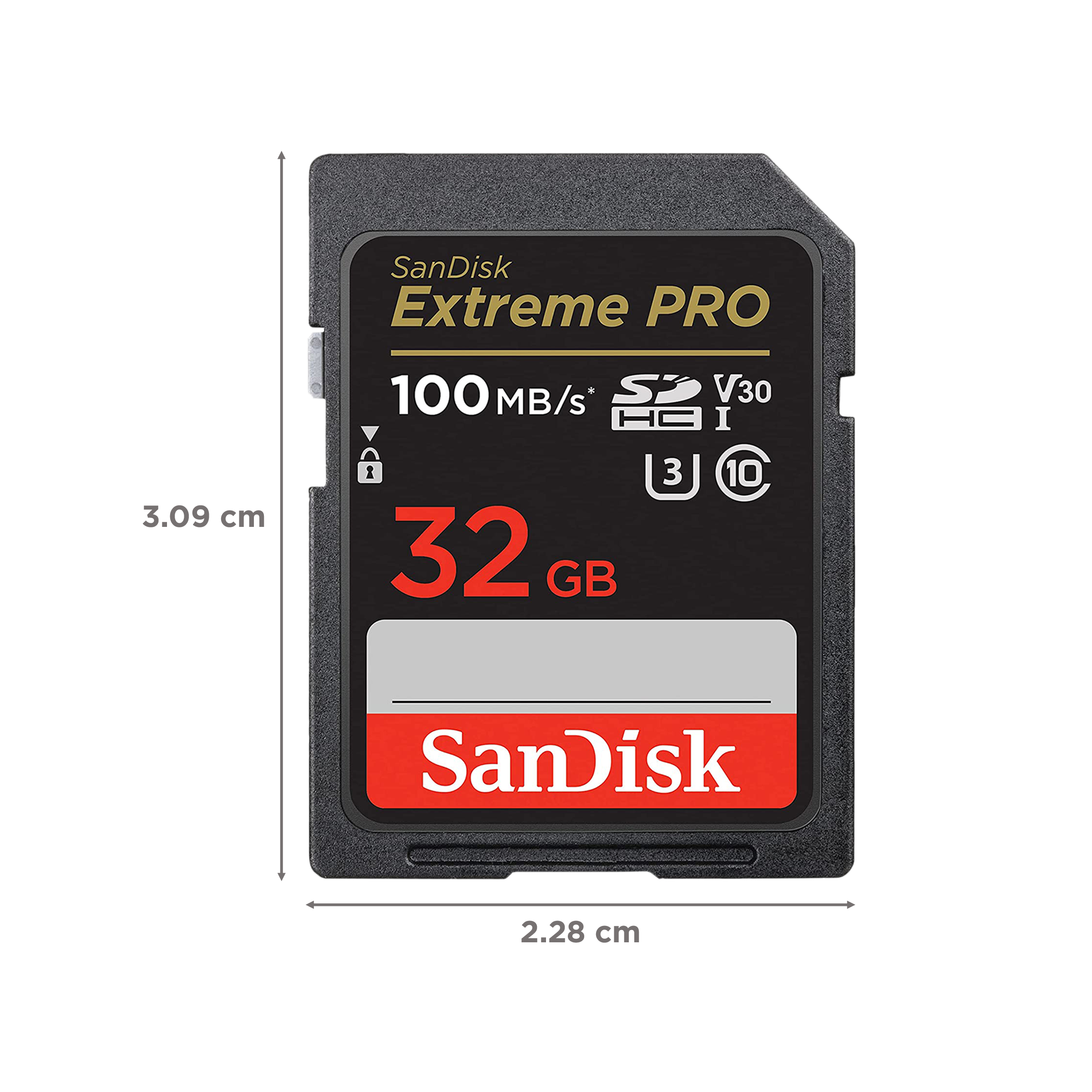 SanDisk Extreme PRO SDHC 32GB Class 3, Class 30 100MB/s Memory Card_2