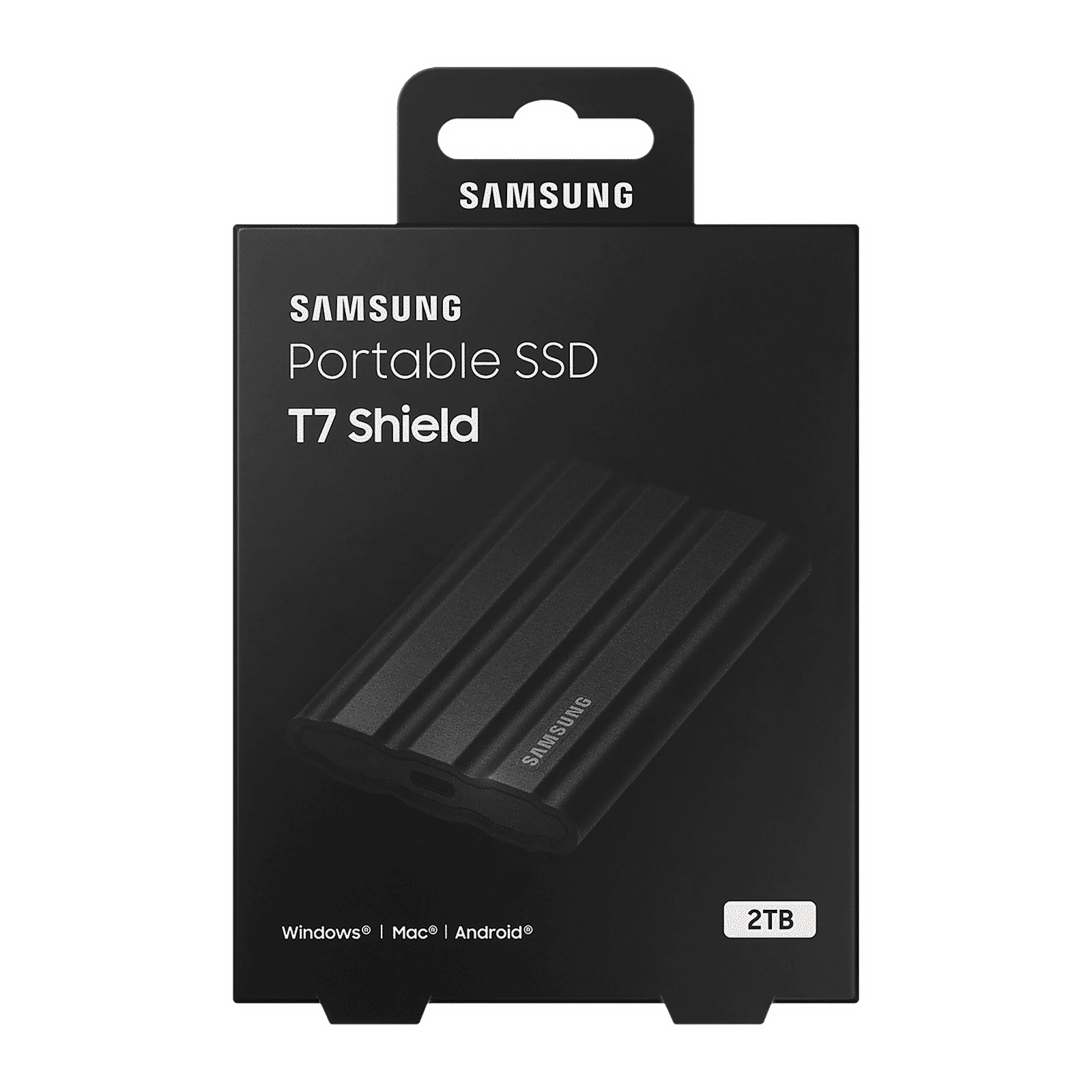 SAMSUNG T7 2TB USB Type-C (3.2) Portable Solid State Drive (IP65 Water and Dust Resistance, Black) SAMSUNG T7 2TB USB Type-C (3.2) Portable Solid State Drive (IP65 Water and Dust Resistance, Black)_7