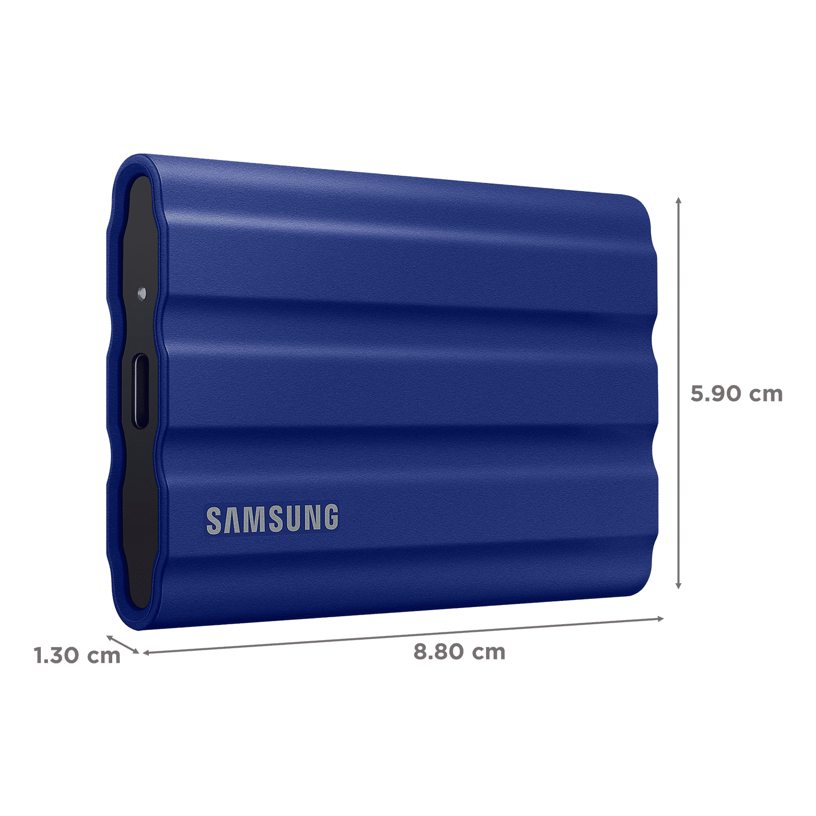 SAMSUNG T7 1TB USB Type-C (3.2) Portable Solid State Drive (IP65 Water and Dust Resistance, Blue) SAMSUNG T7 1TB USB Type-C (3.2) Portable Solid State Drive (IP65 Water and Dust Resistance, Blue)_2