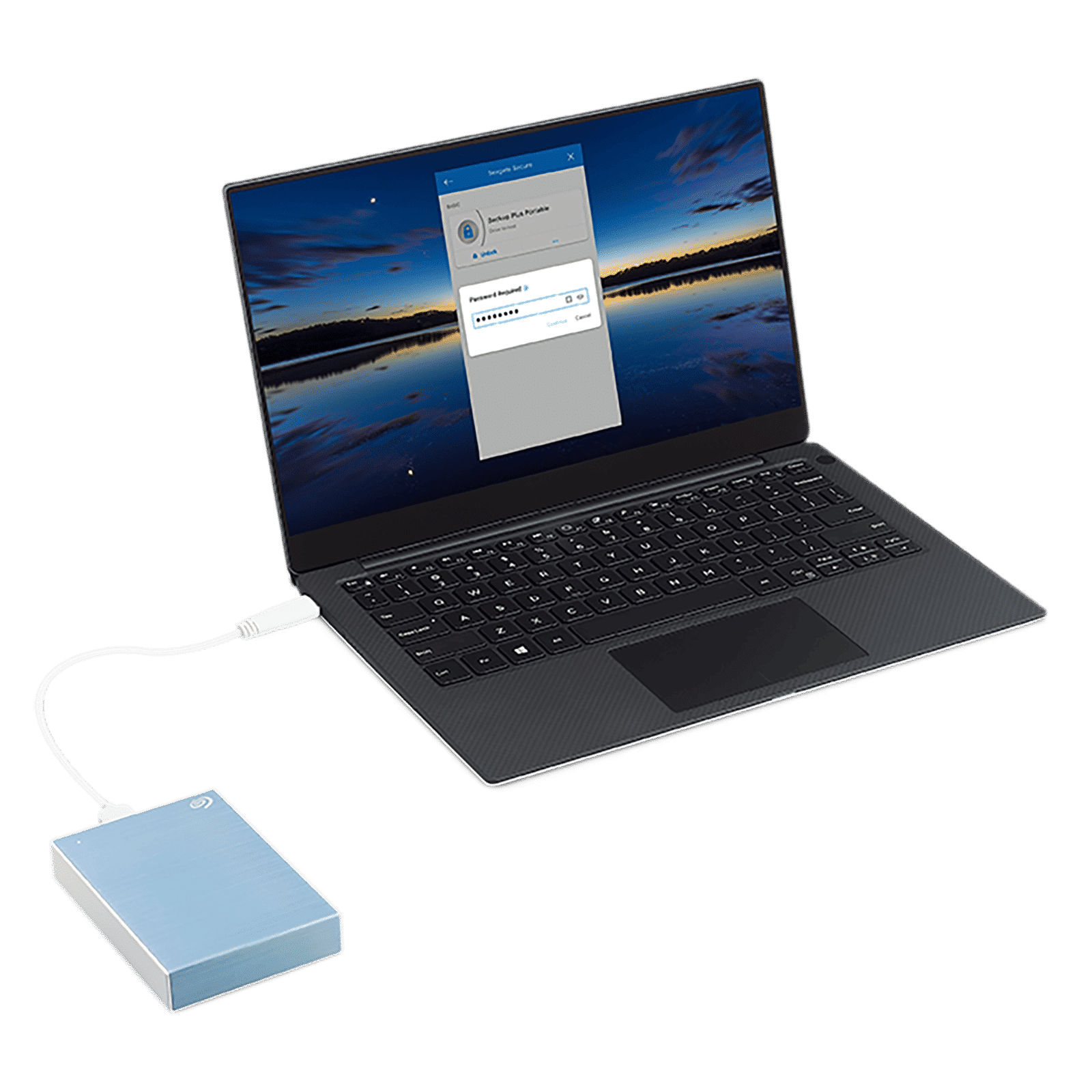 SEAGATE One Touch 1TB USB (3.0) Portable Hard Disk Drive (Rescue Data Recovery Services, Light Blue)_4