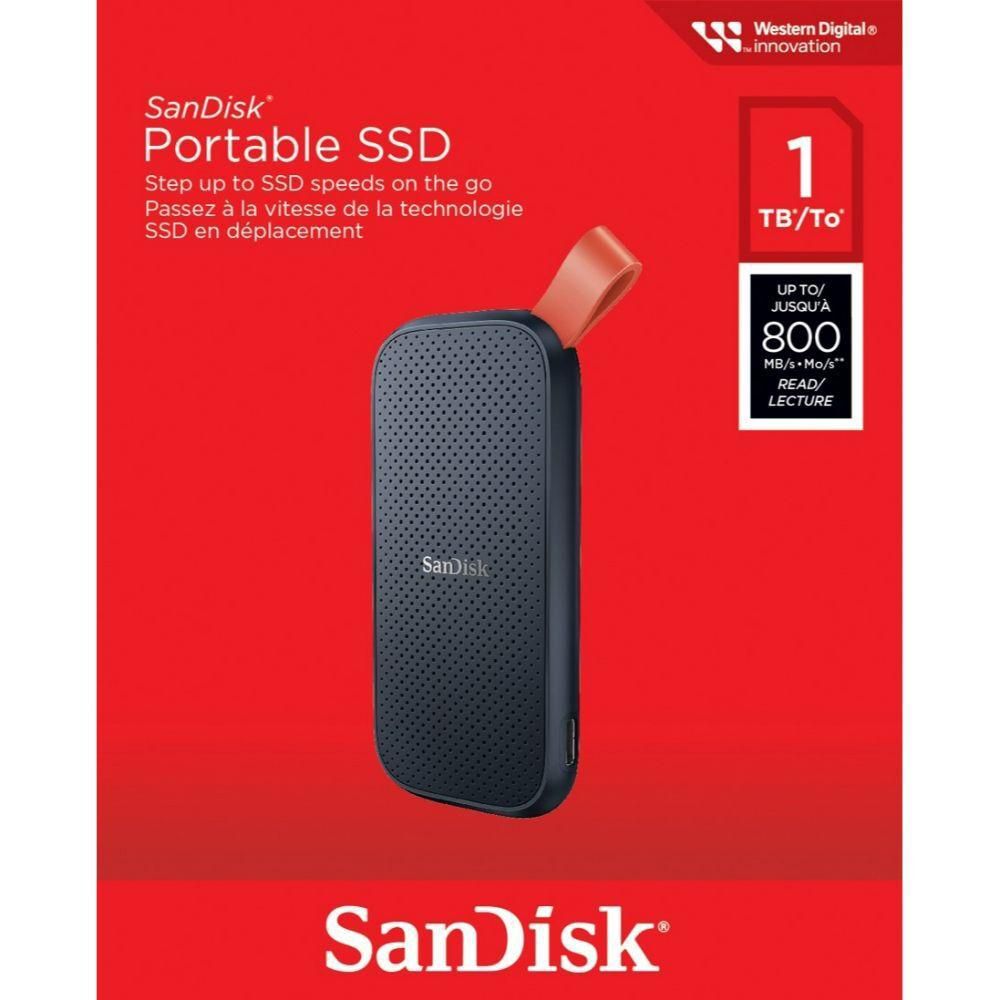 SanDisk E30 1TB USB Type-C (3.2) Portable Solid State Drive (Drop Protection, Dark Blue)_11