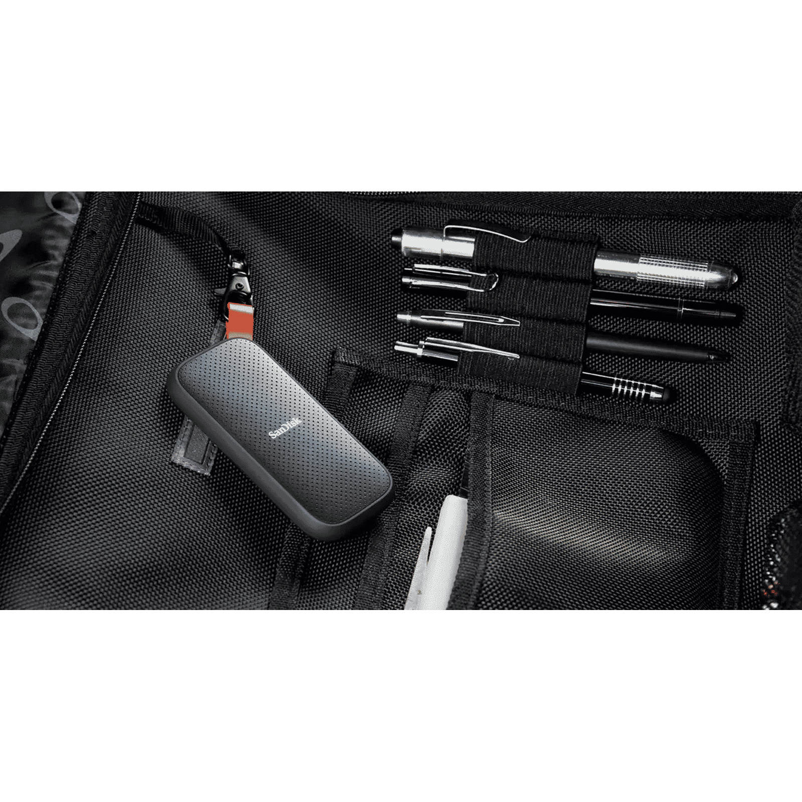 SanDisk E30 2TB USB Type-C (3.2) Portable Solid State Drive (Drop Protection, Dark Blue)_8