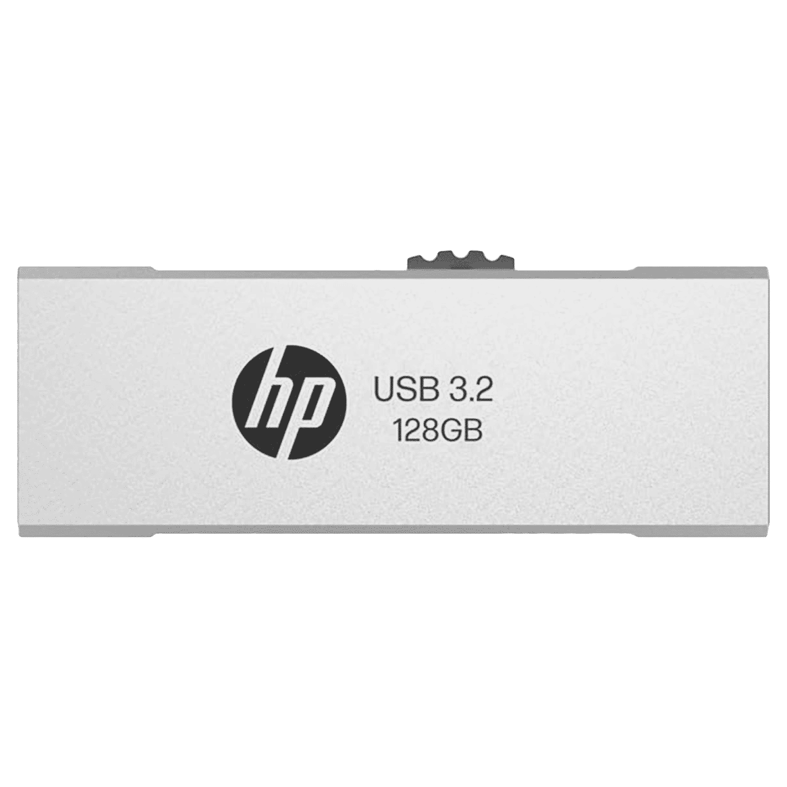 HP 818w 128GB USB Type-A (3.2) Pen Drive (Integrated Key Ring Loop, Silver)_1