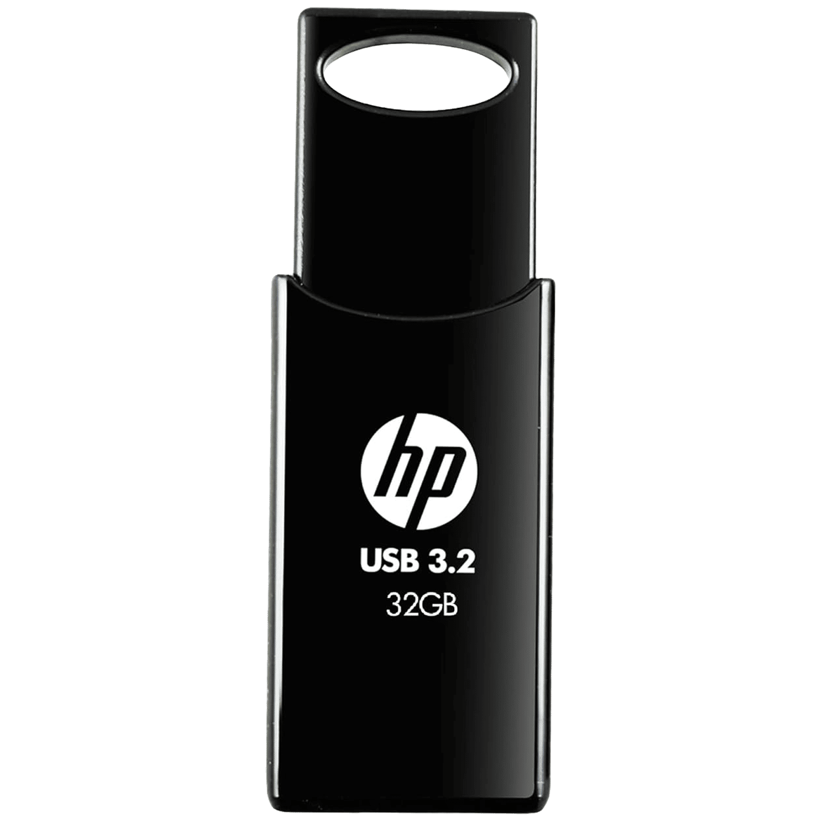 HP 712w 32GB USB Type-A (3.2) Pen Drive (Durable Capless Design, Black)_1