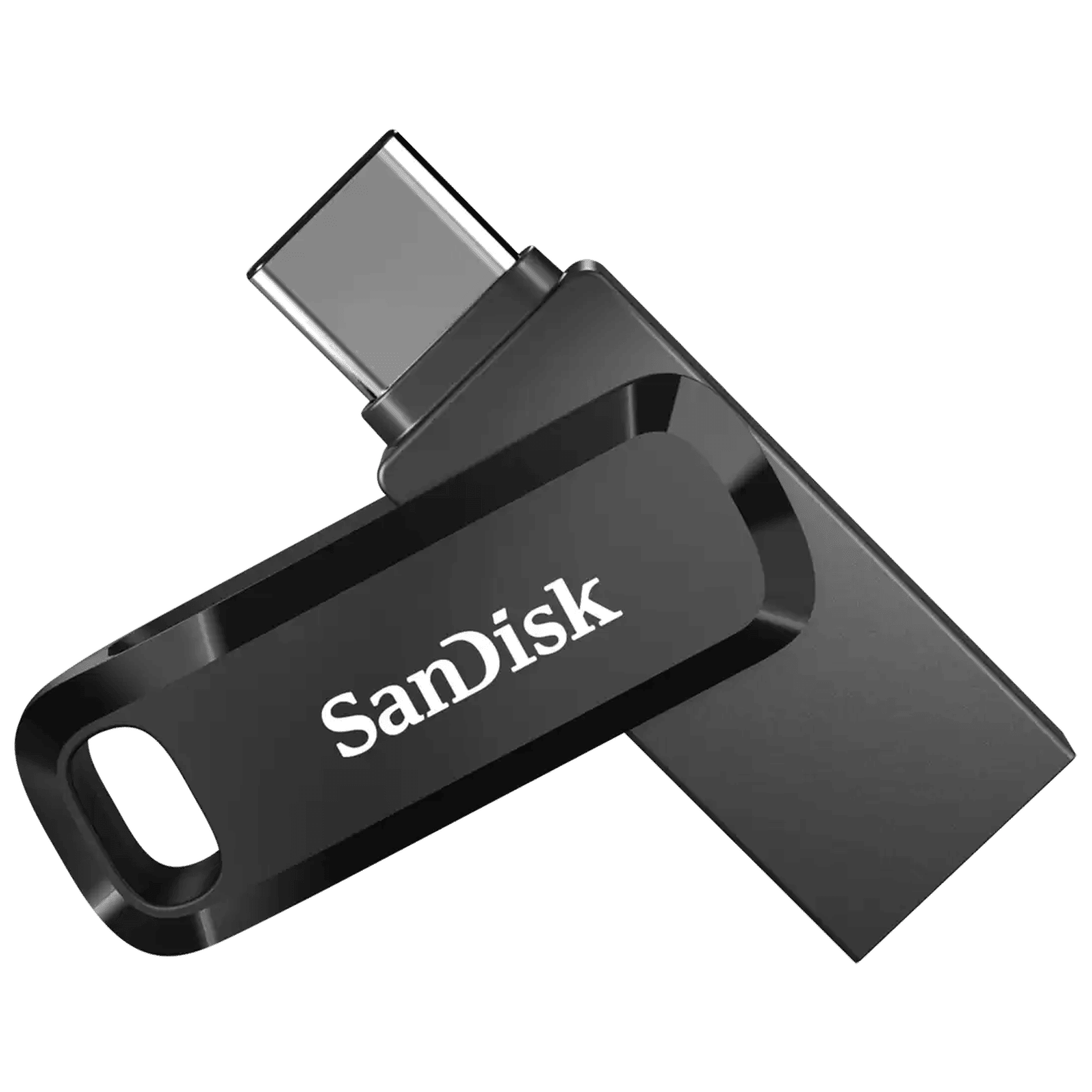 SanDisk Ultra Dual Drive Go 64GB USB Type A (3.2), USB Type C (3.2) OTG Pen Drive (Automatic Backup Is Just A Plug-In Away, Black)_1