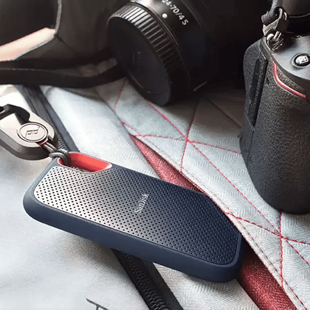 SanDisk Extreme 2TB USB Type-C (3.2) Portable Solid State Drive (IP65 Water and Dust Resistance, Black)_9