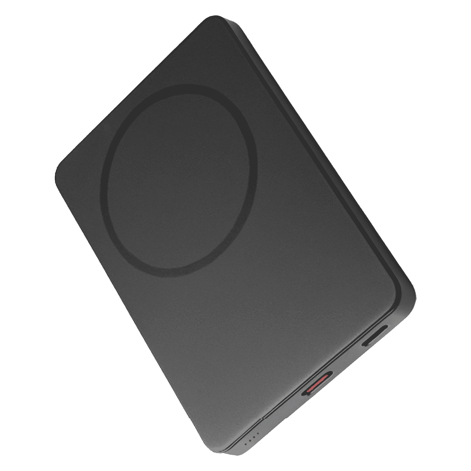 Croma 5000 mAh 20W Fast Charging Power Bank (1 Type C Port, Durable Plastic Case, Magsafe Compatible, Black)_1