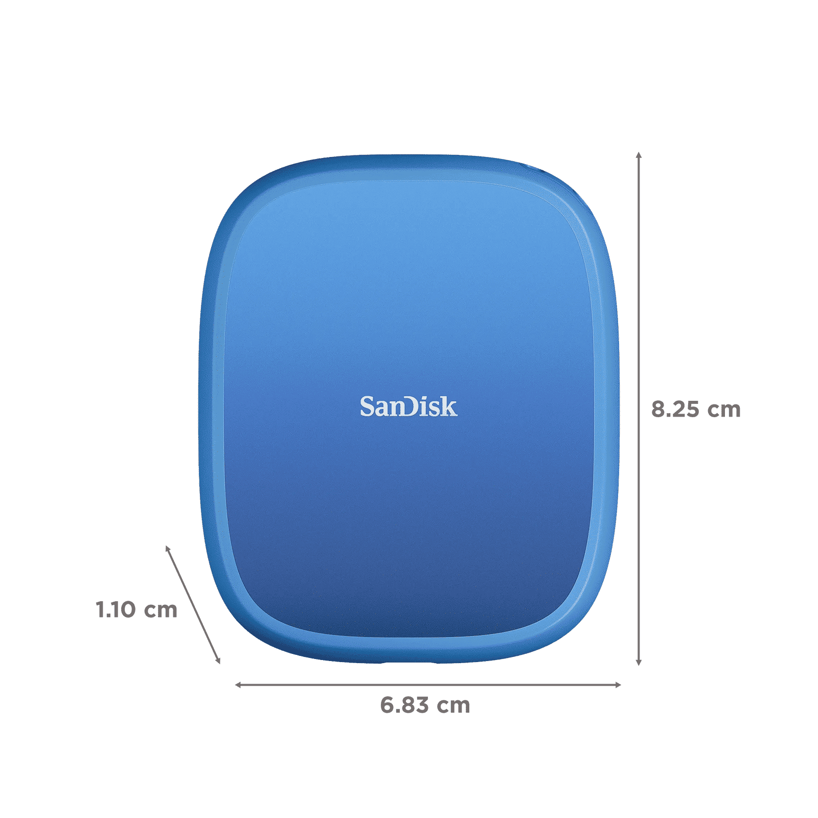 SanDisk E62 Creator 1TB USB Type-C (3.2) Portable Solid State Drive (MagSafe Compatible, Blue) _2