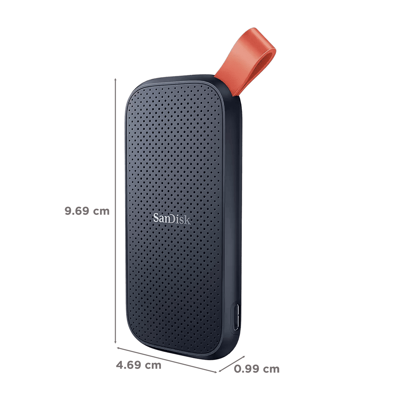 SanDisk E30 1TB USB Type-C (3.2) Portable Solid State Drive (Drop Protection, Black)_2