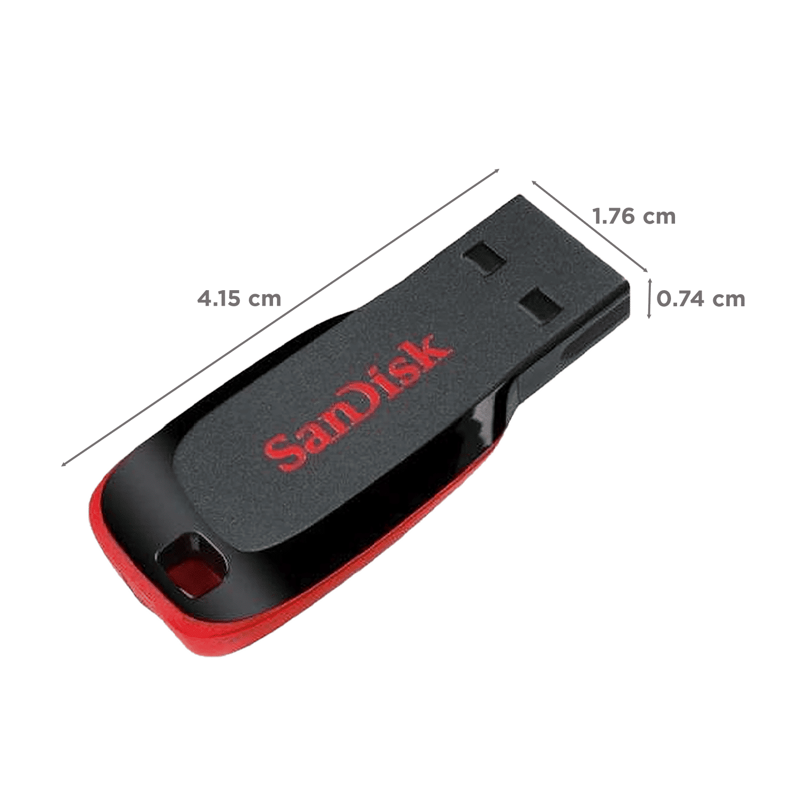 SanDisk Cruzer Blade 32GB USB (2.0) Pen Drive (High-Capacity Drive, Black)_2